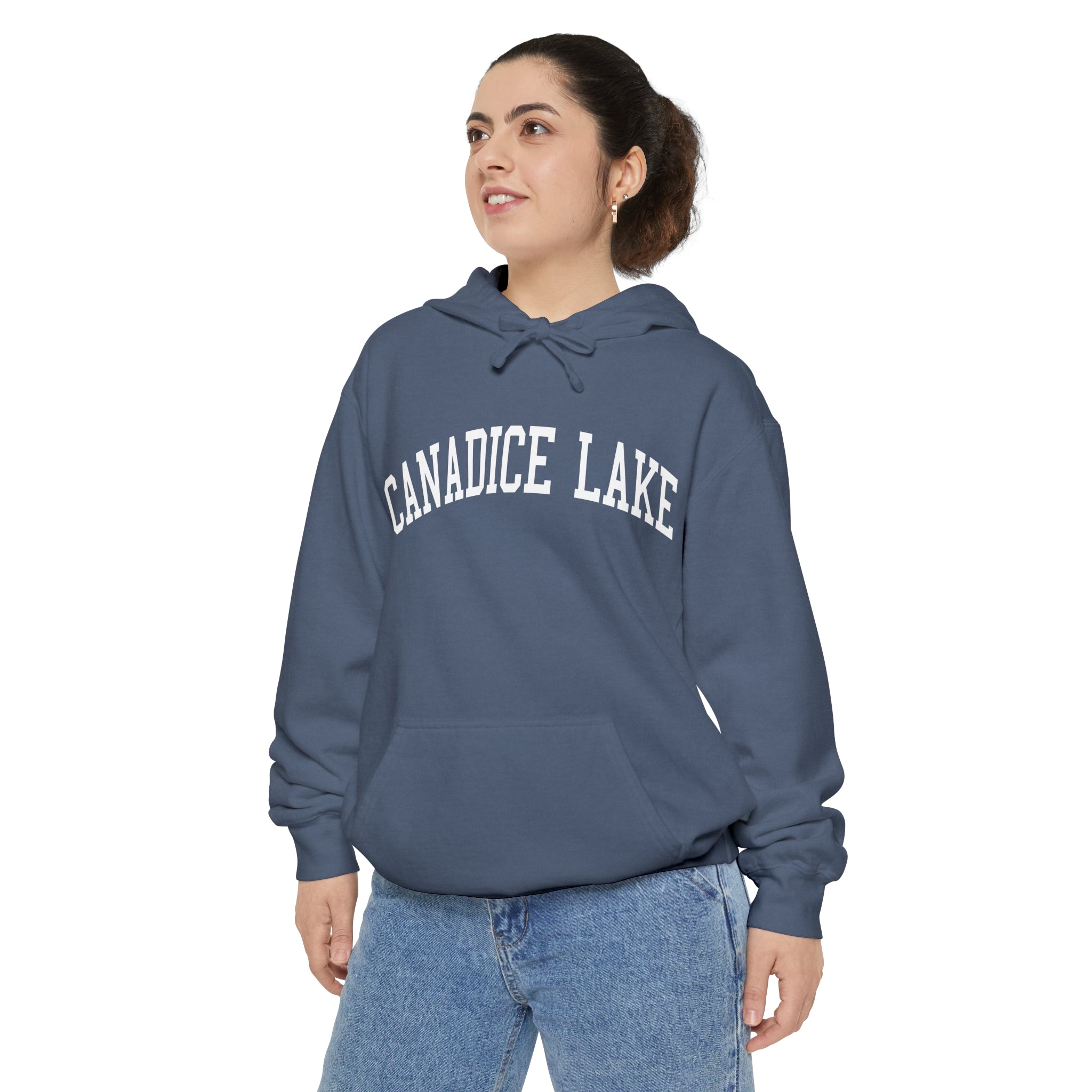 Canadice Lake Comfort Colors Hooded Sweatshirt