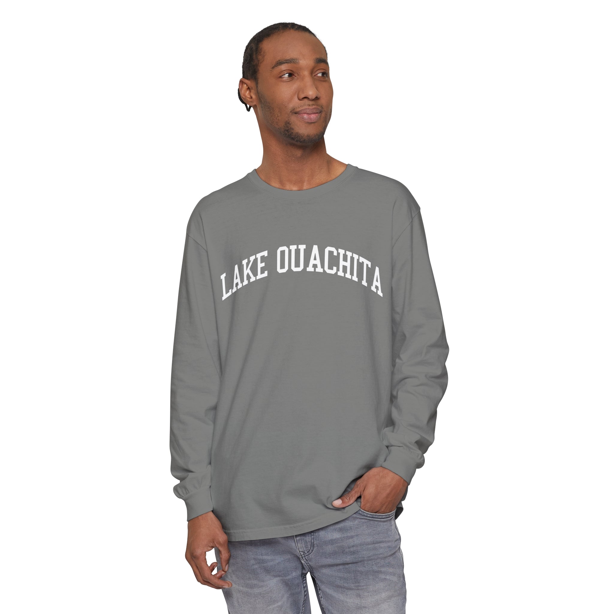 Lake Ouachita Comfort Colors Long Sleeve Shirt