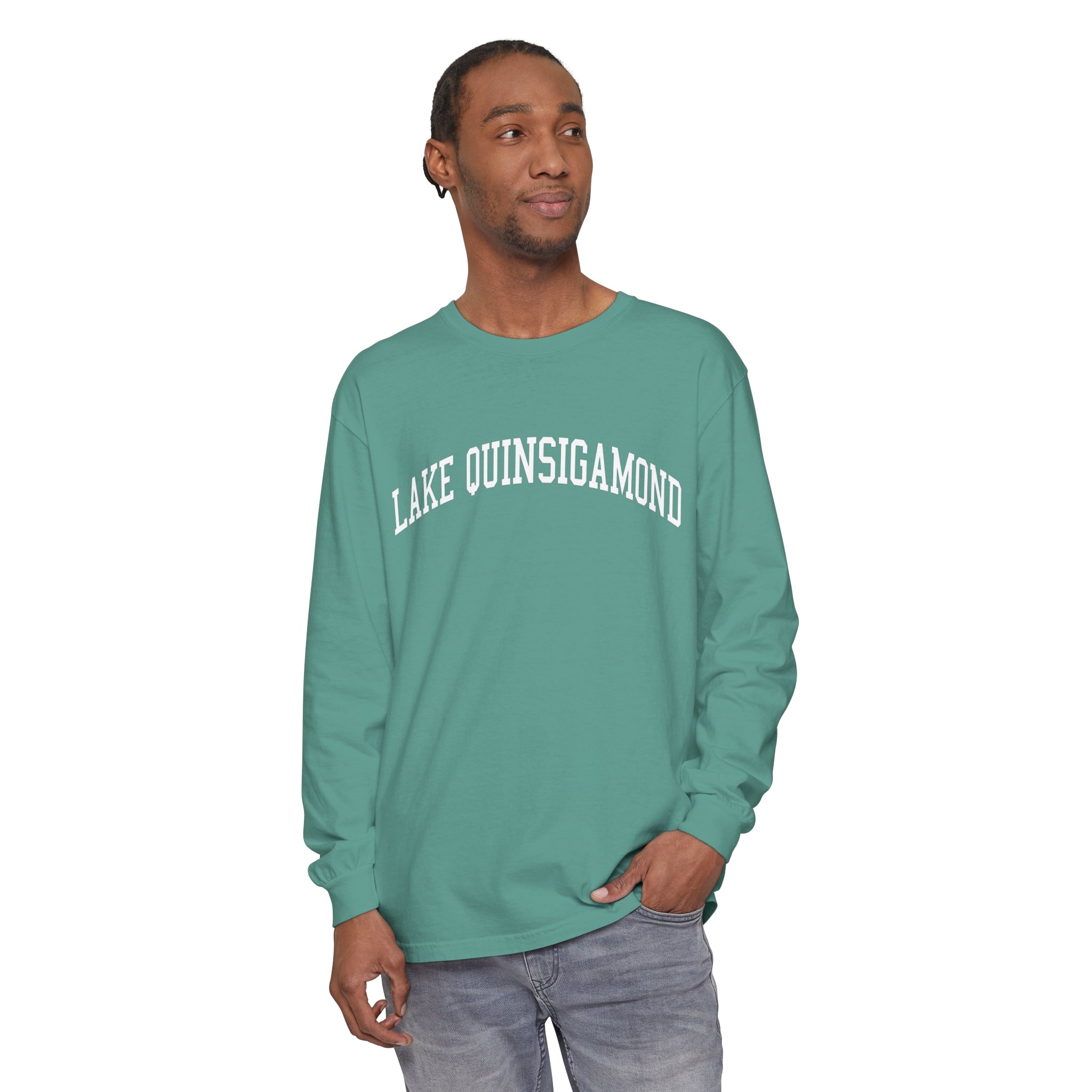 Lake Quinsigamond Comfort Colors Long Sleeve Shirt