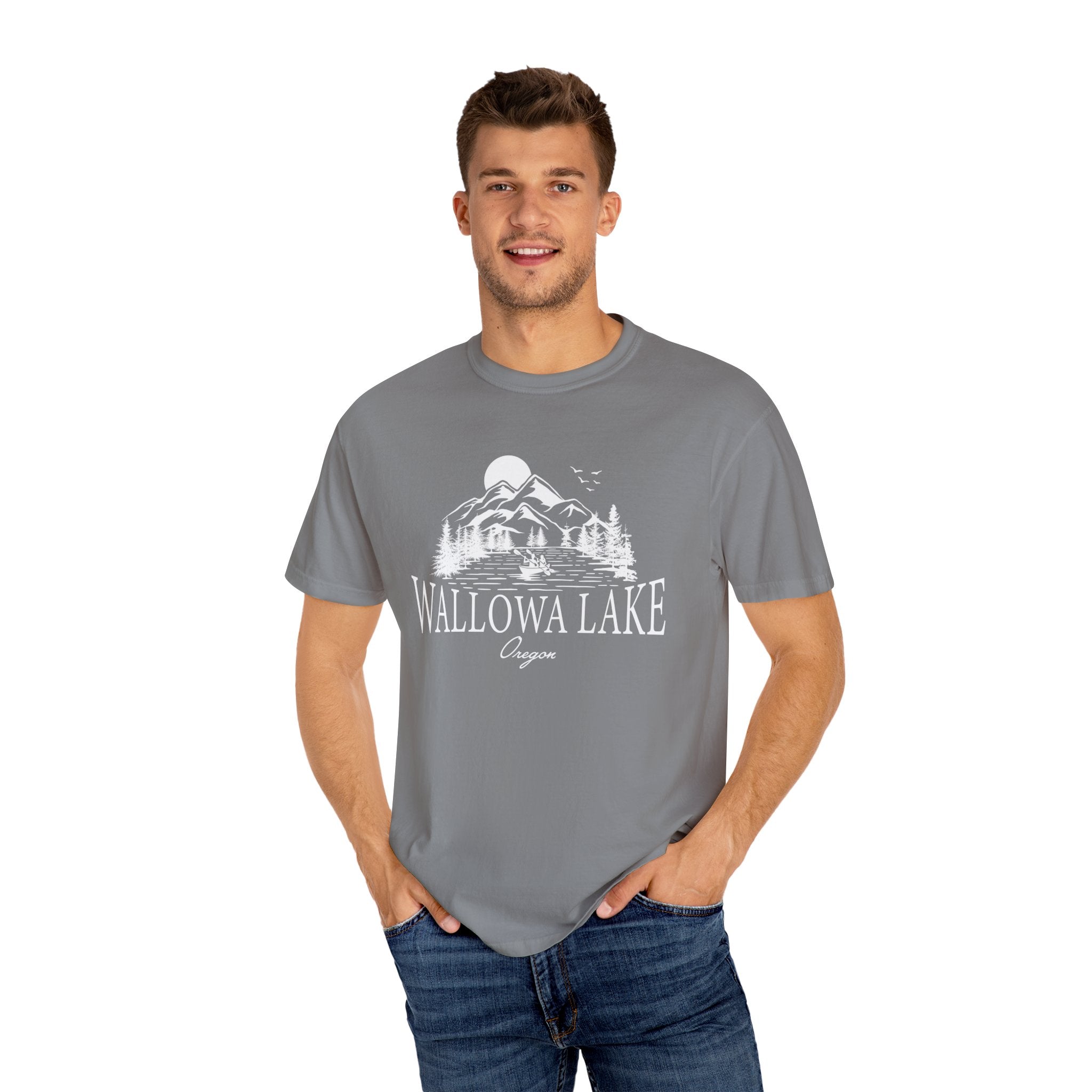 Wallowa Lake Oregon Comfort Colors T-Shirt