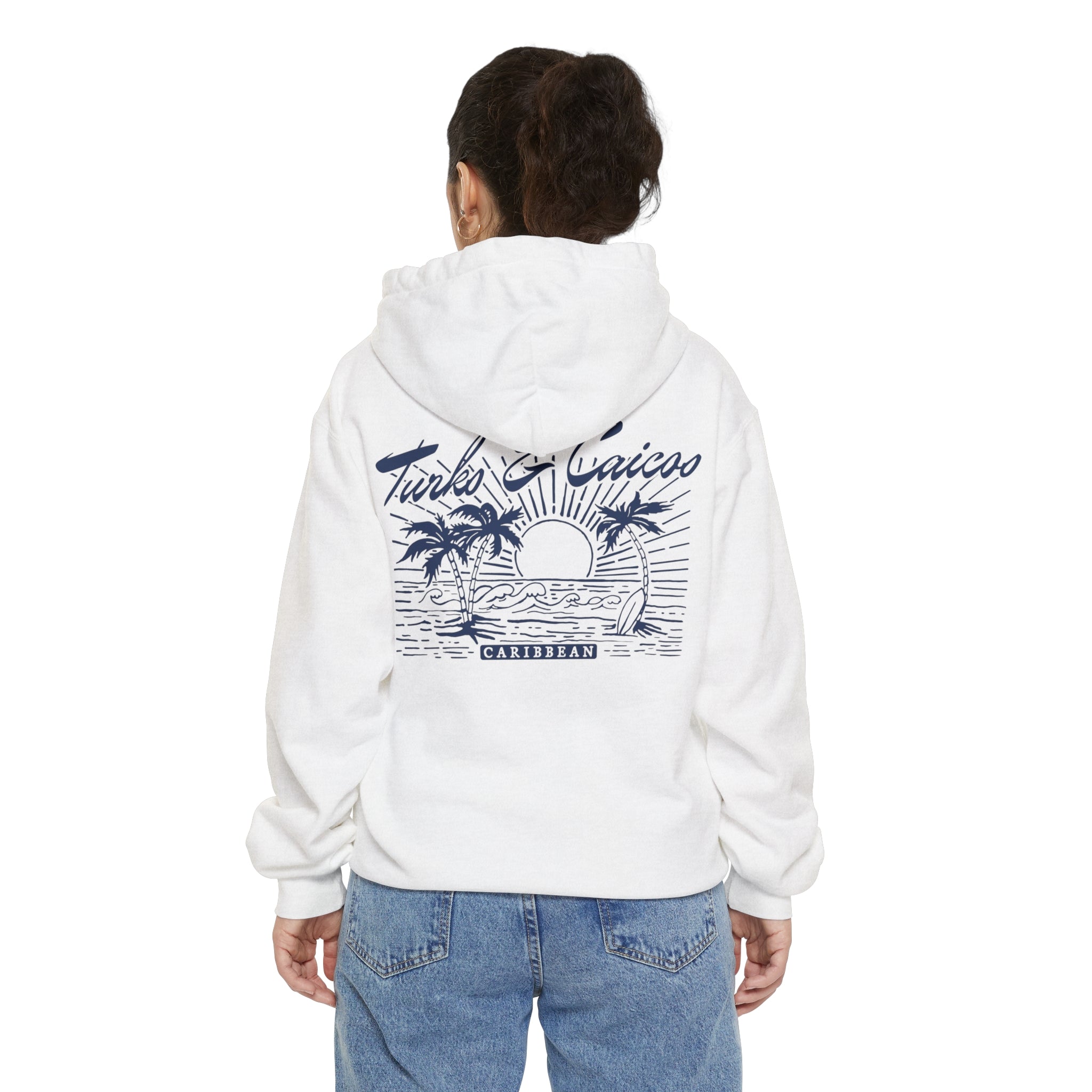 Turks & Caicos Comfort Colors Hooded Sweatshirt