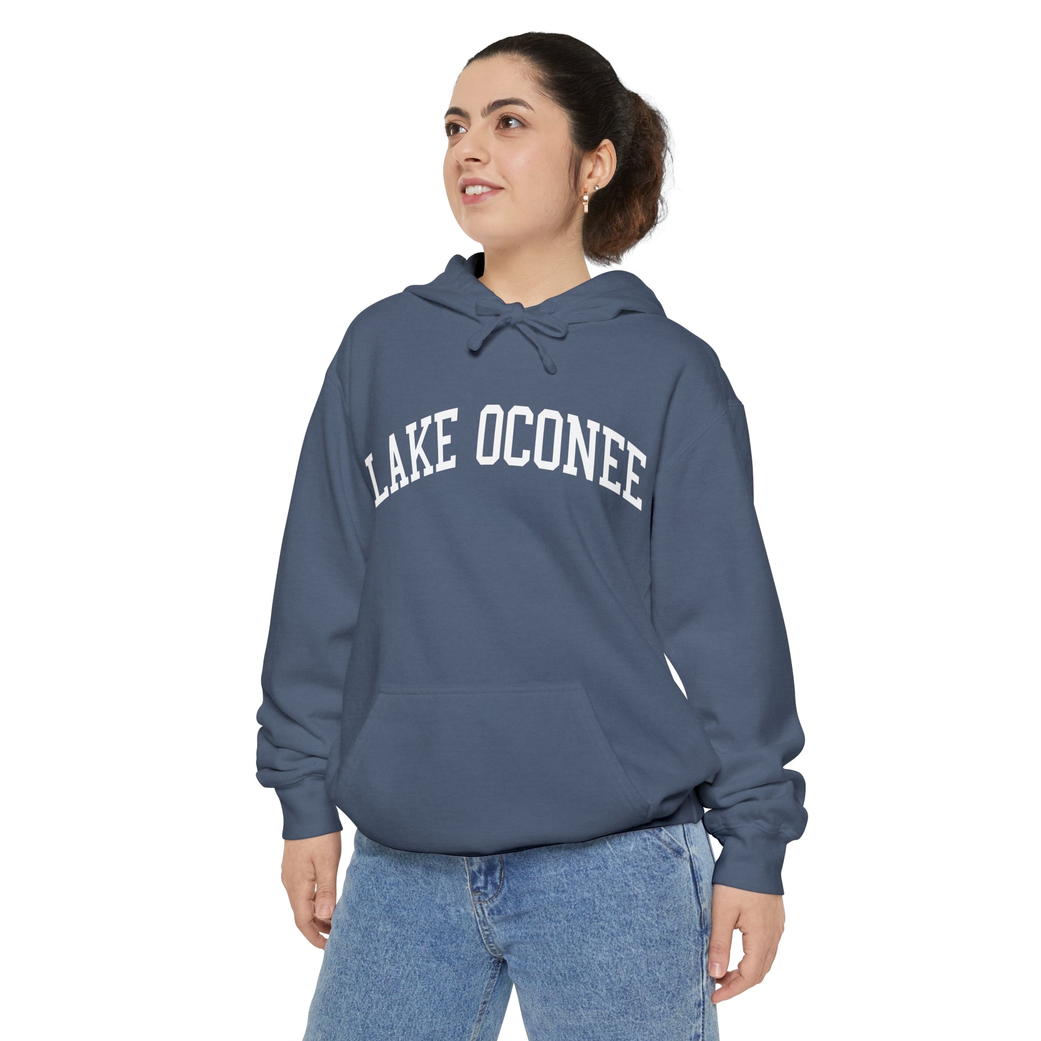 Lake Oconee Comfort Colors Hooded Sweatshirt