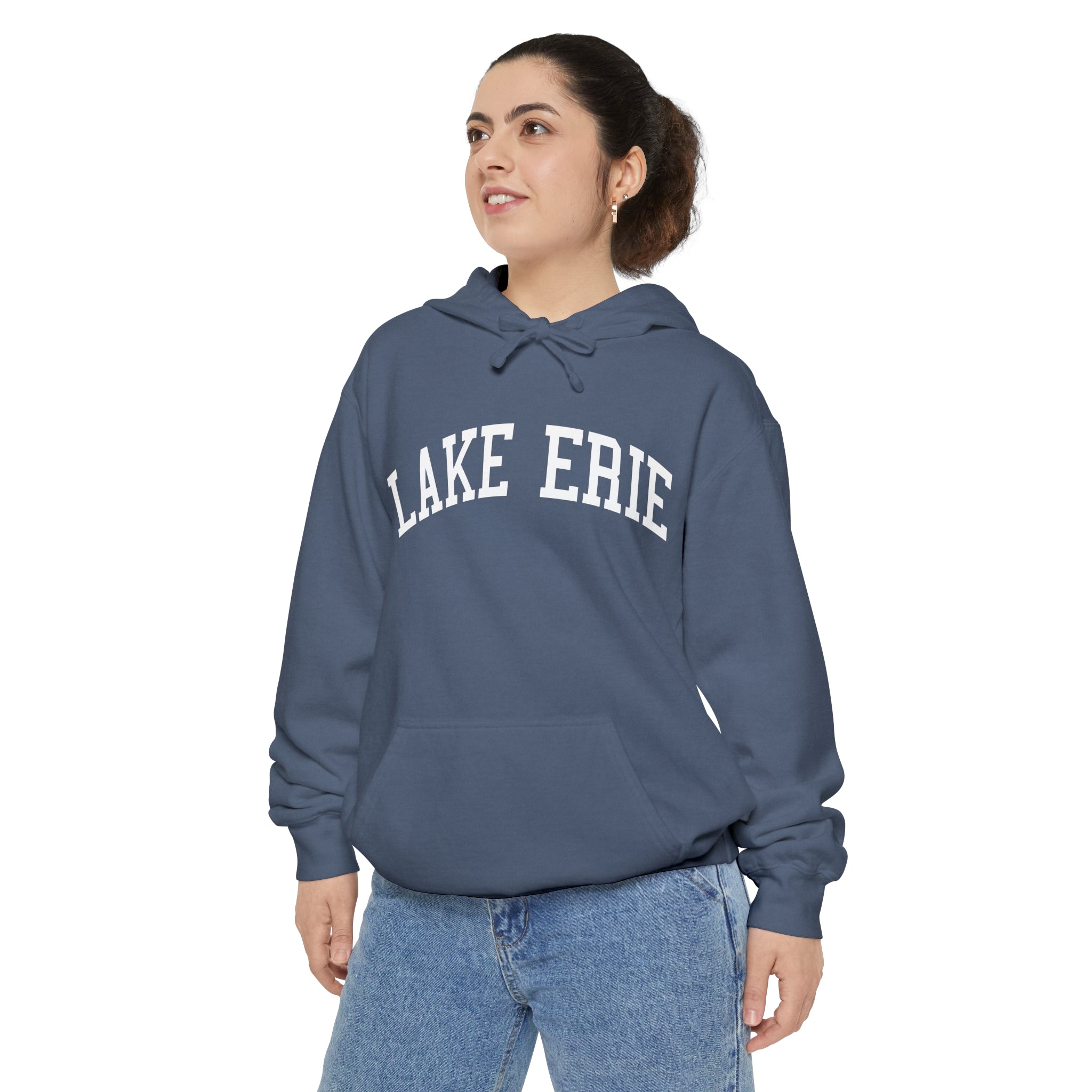 Lake Erie Comfort Colors Hooded Sweatshirt