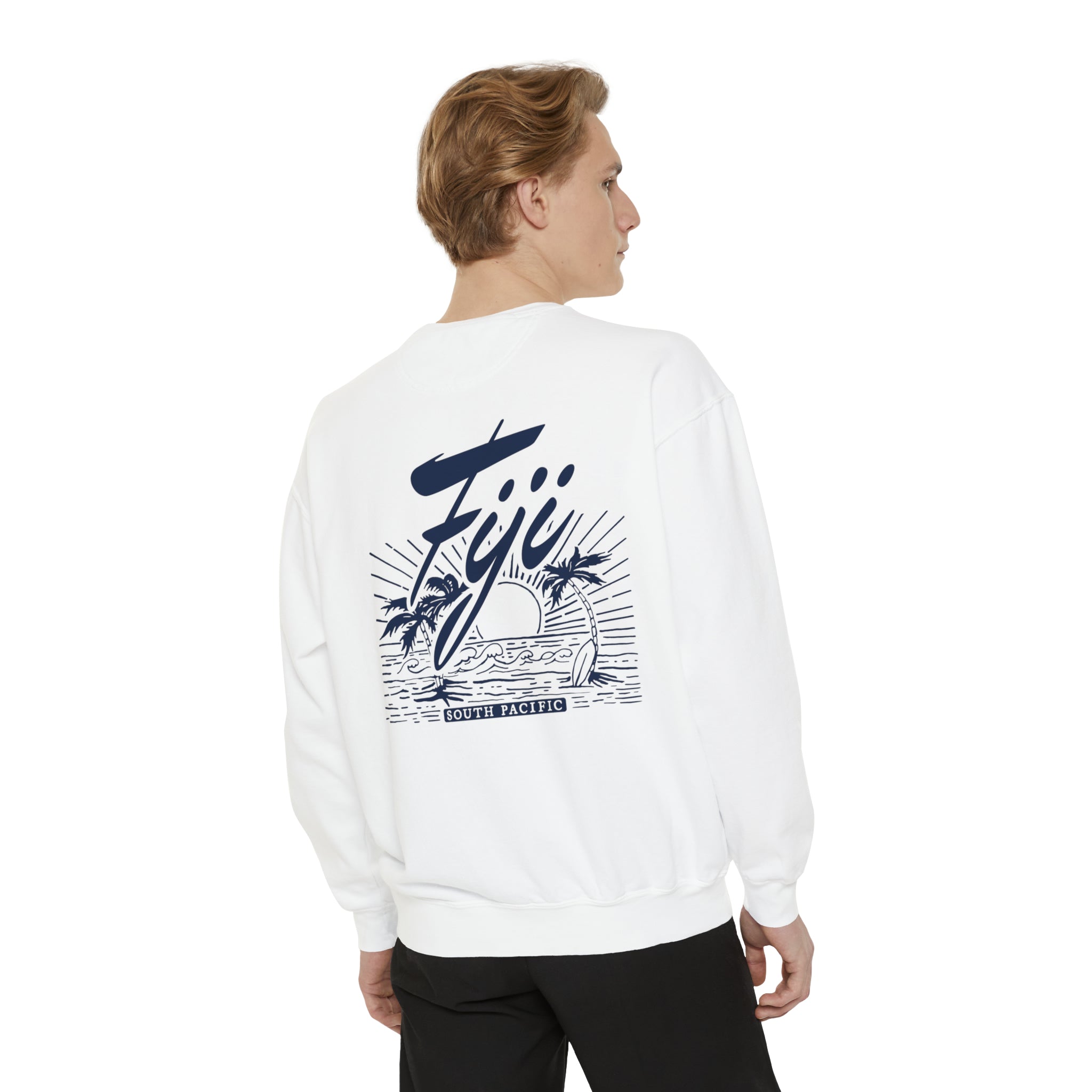 Fiji Comfort Colors Crewneck Sweatshirt