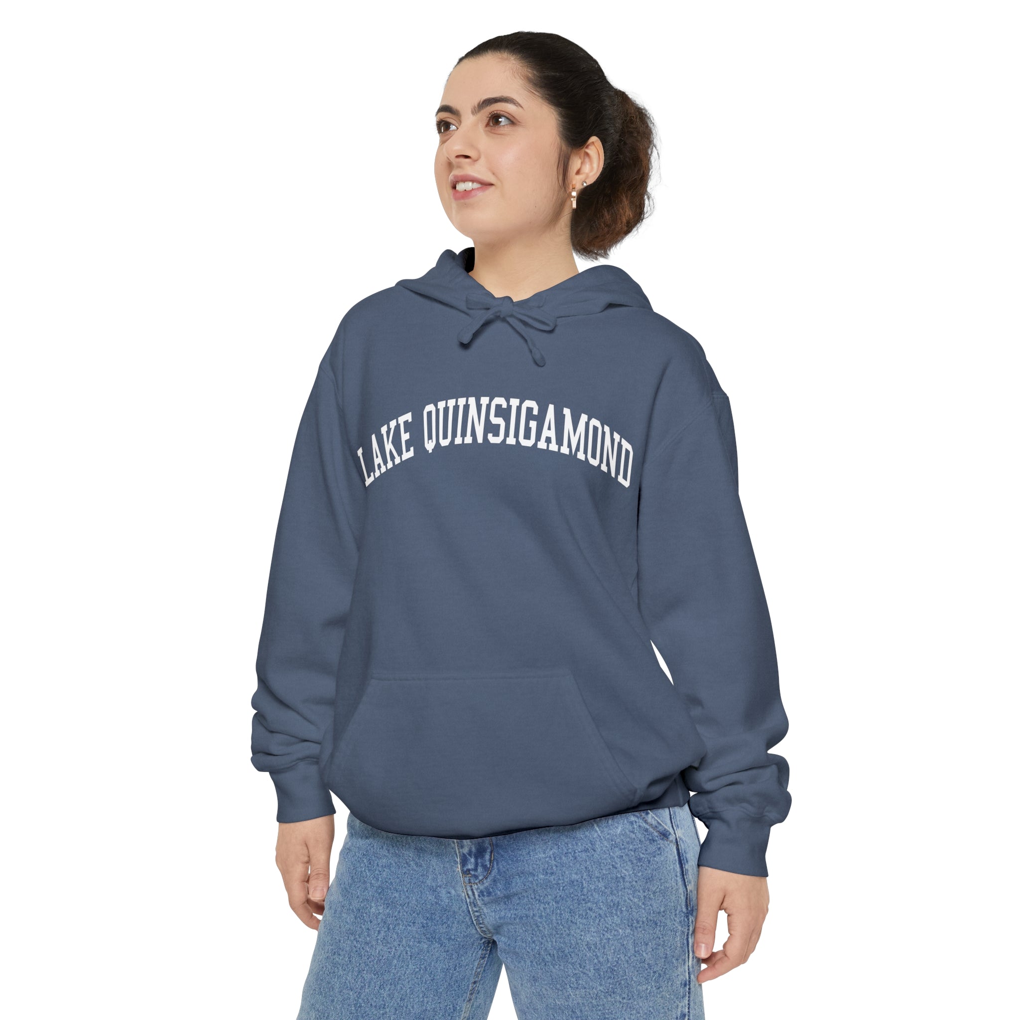 Lake Quinsagamond Comfort Colors Hooded Sweatshirt