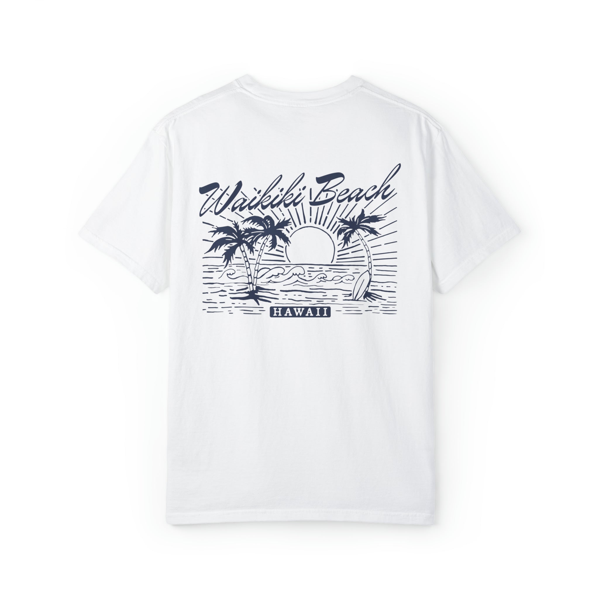 Waikiki beach Comfort Colors T-Shirt