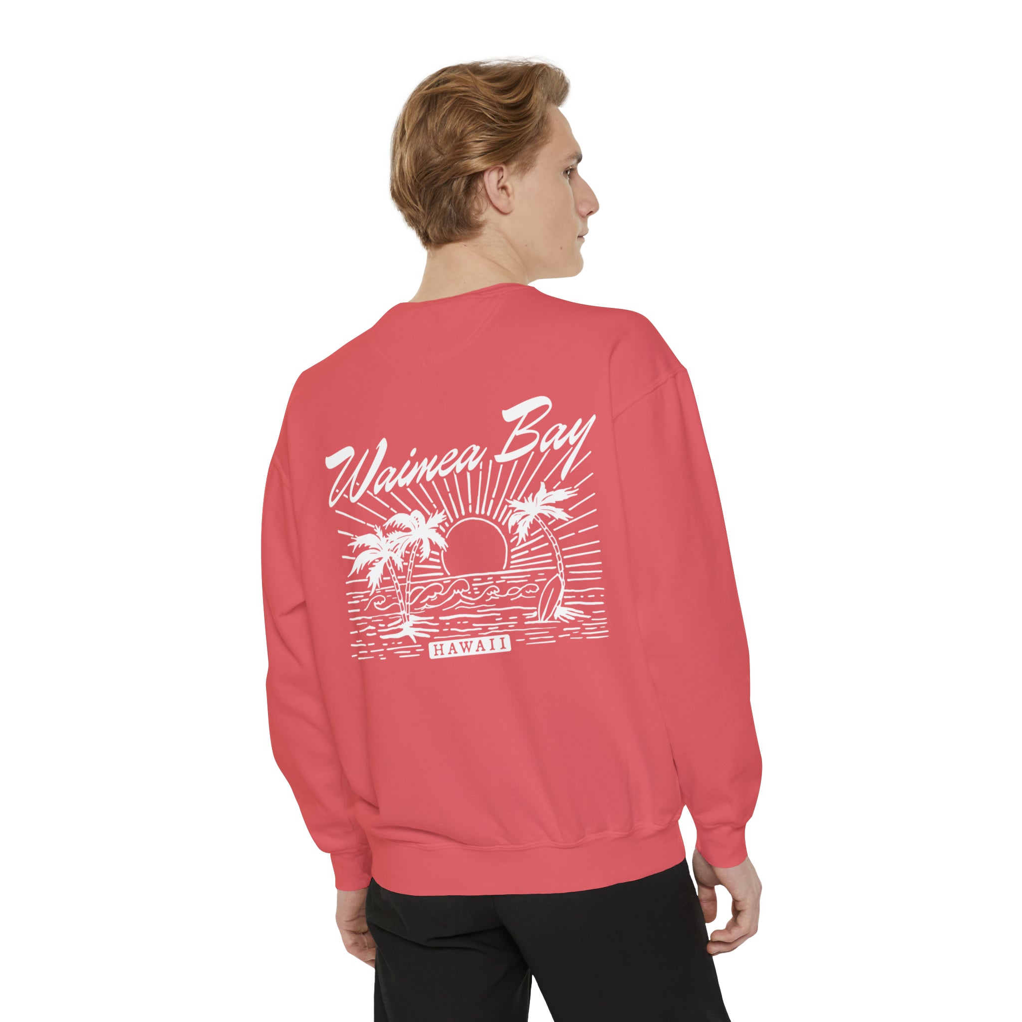 Waimea bay Comfort Colors Crewneck Sweatshirt