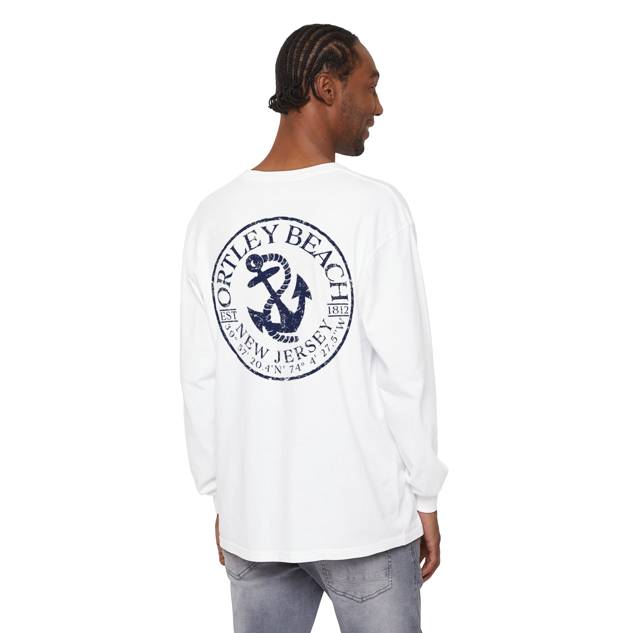 Ortley Beach New Jersey Long Sleeve Shirt