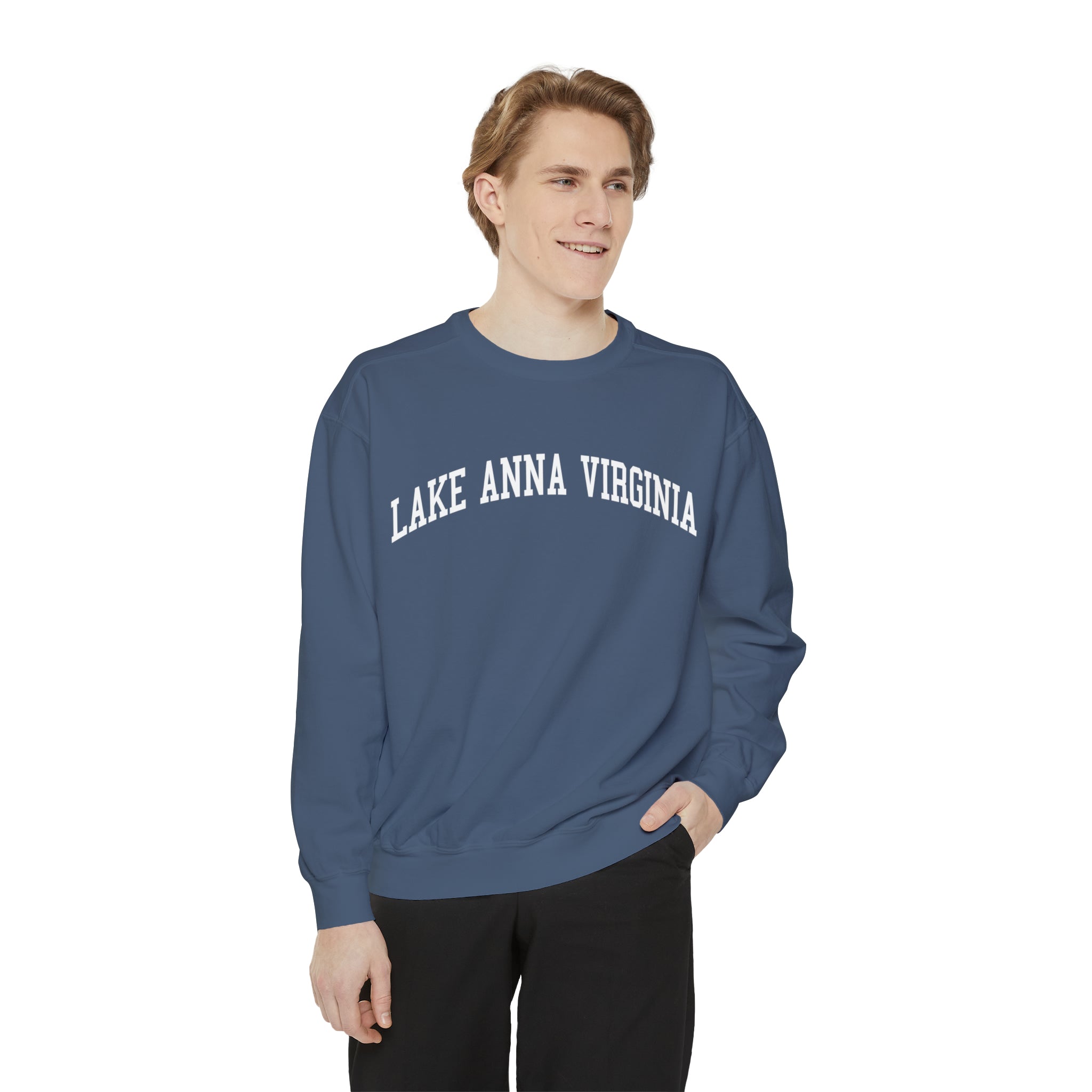 Lake Anna Virginia Virginia Comfort Colors Crewneck Sweatshirt