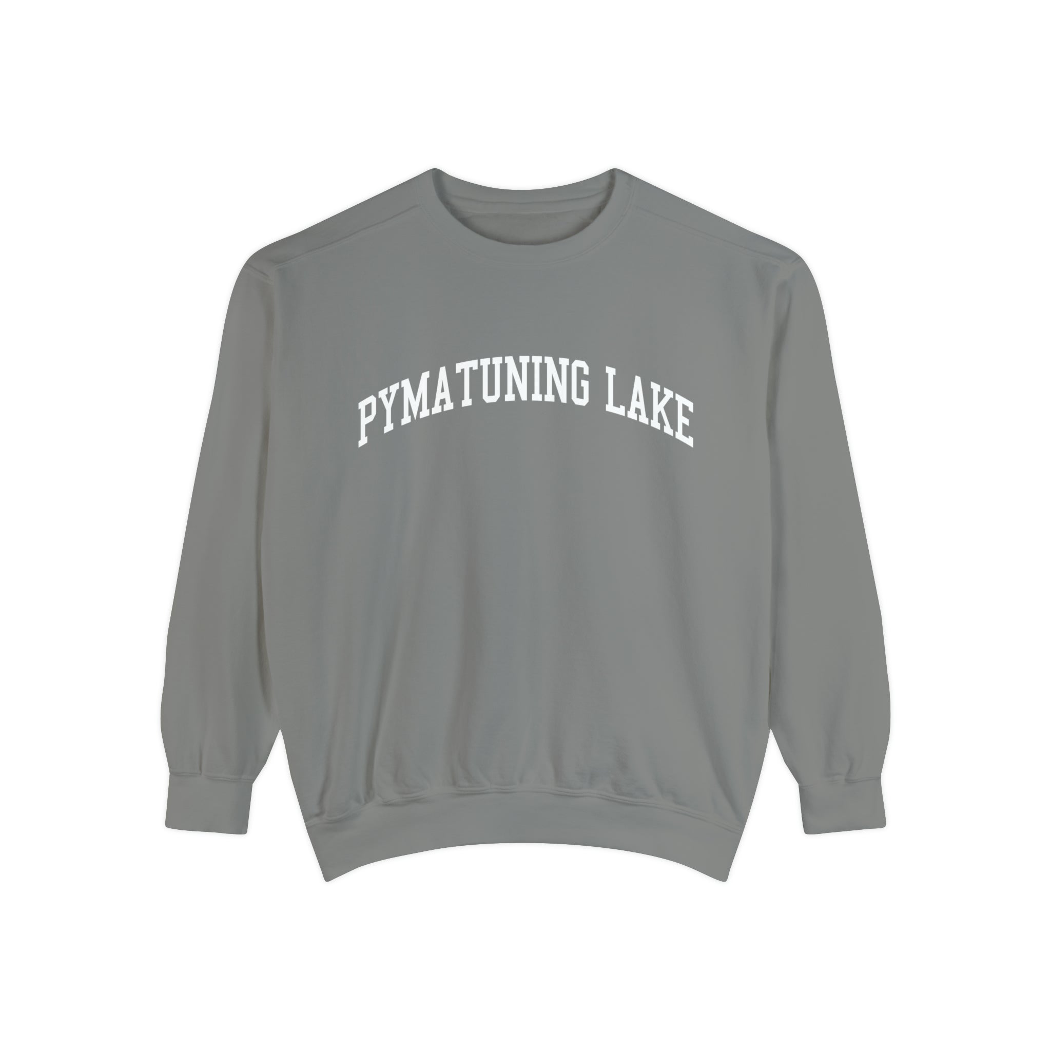 Buy grey Pymatuning Lake Pennsylvania Comfort Colors Crewneck Sweatshirt