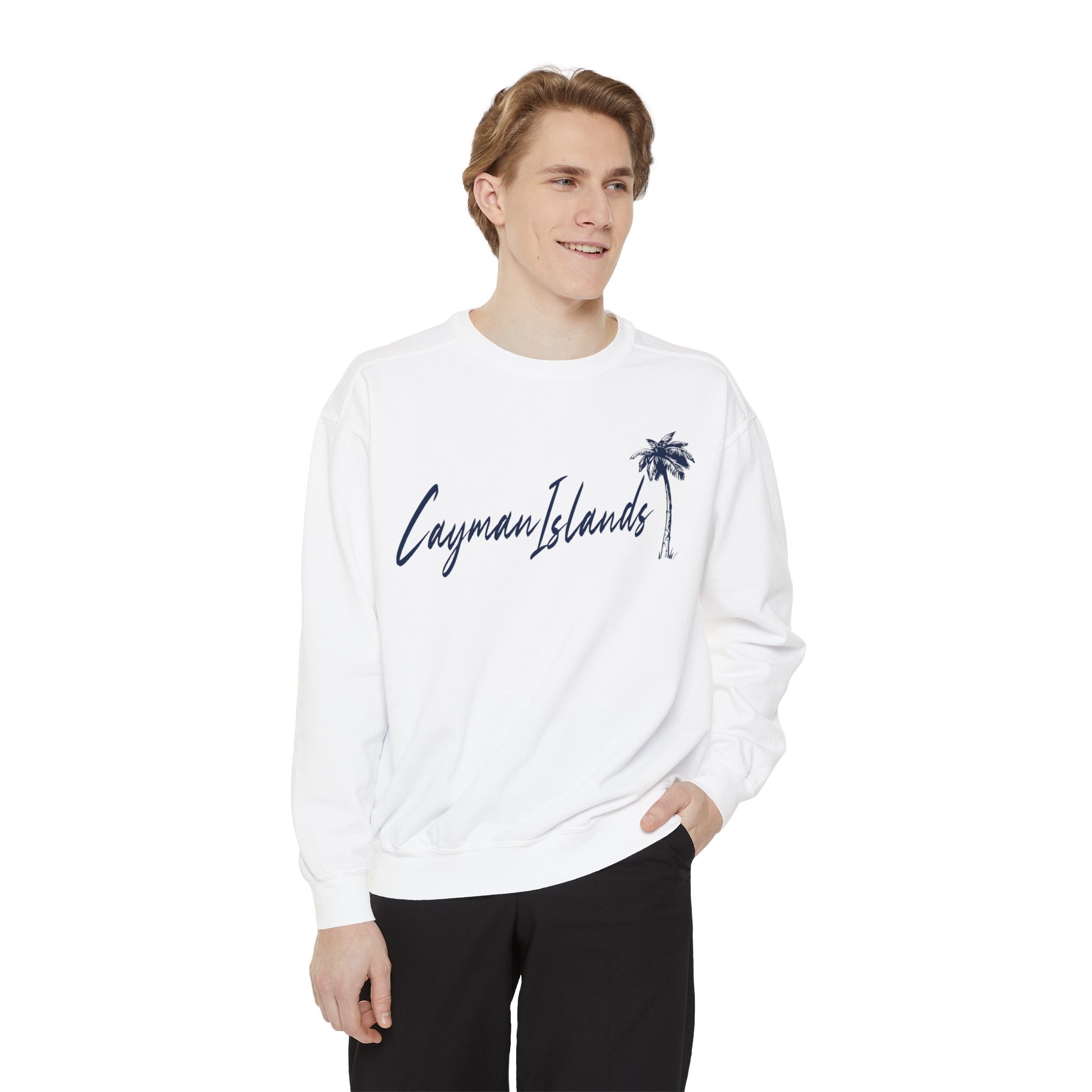 Cayman Islands Comfort Colors Crewneck Sweatshirt