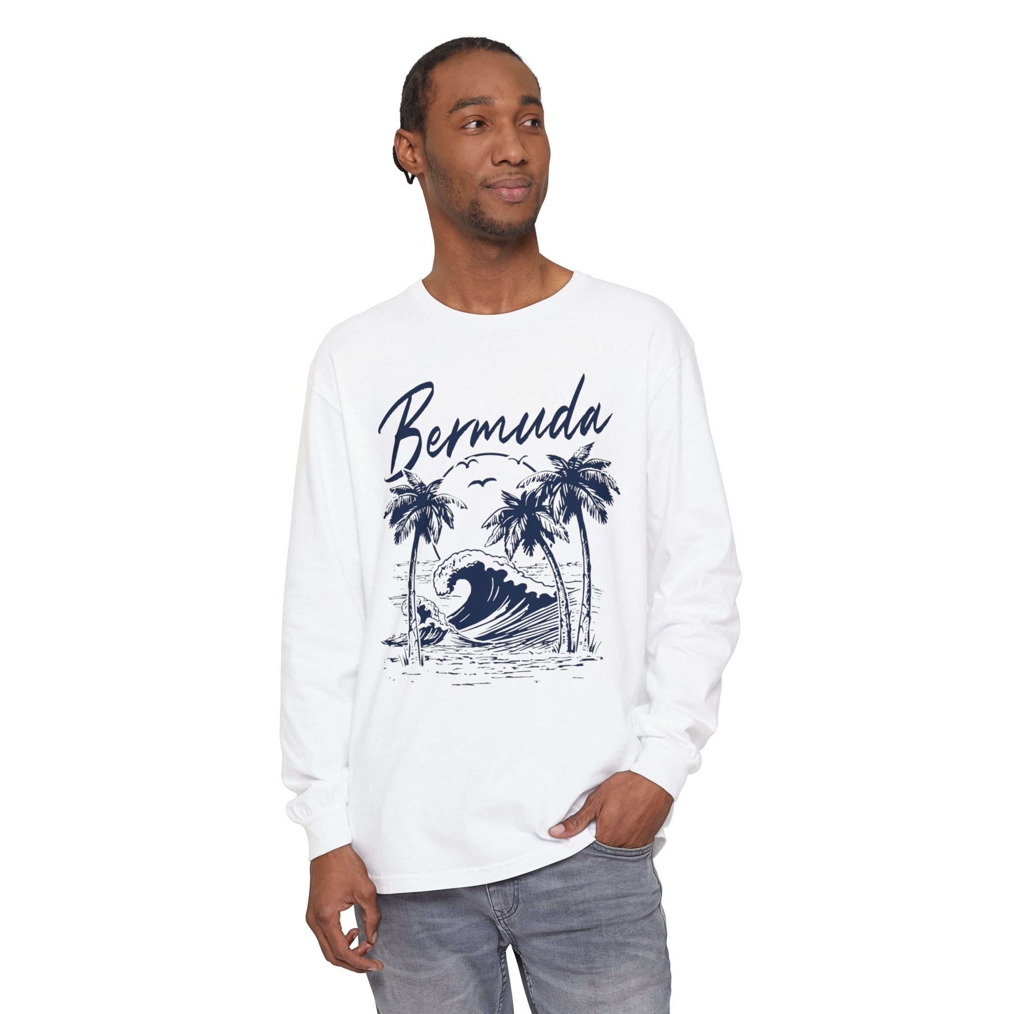 Bermuda Comfort Colors Long Sleeve Shirt