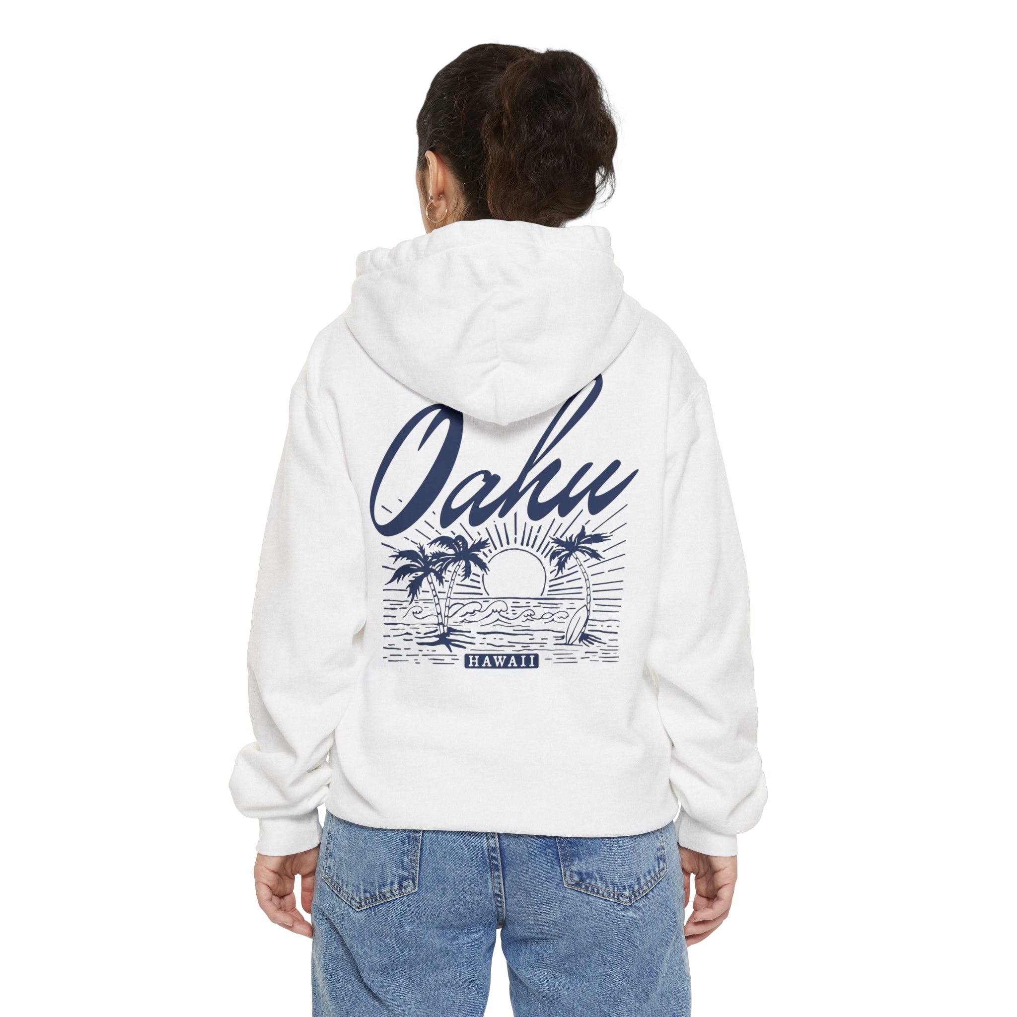 Oahu Comfort Colors Hooded Sweatshirt