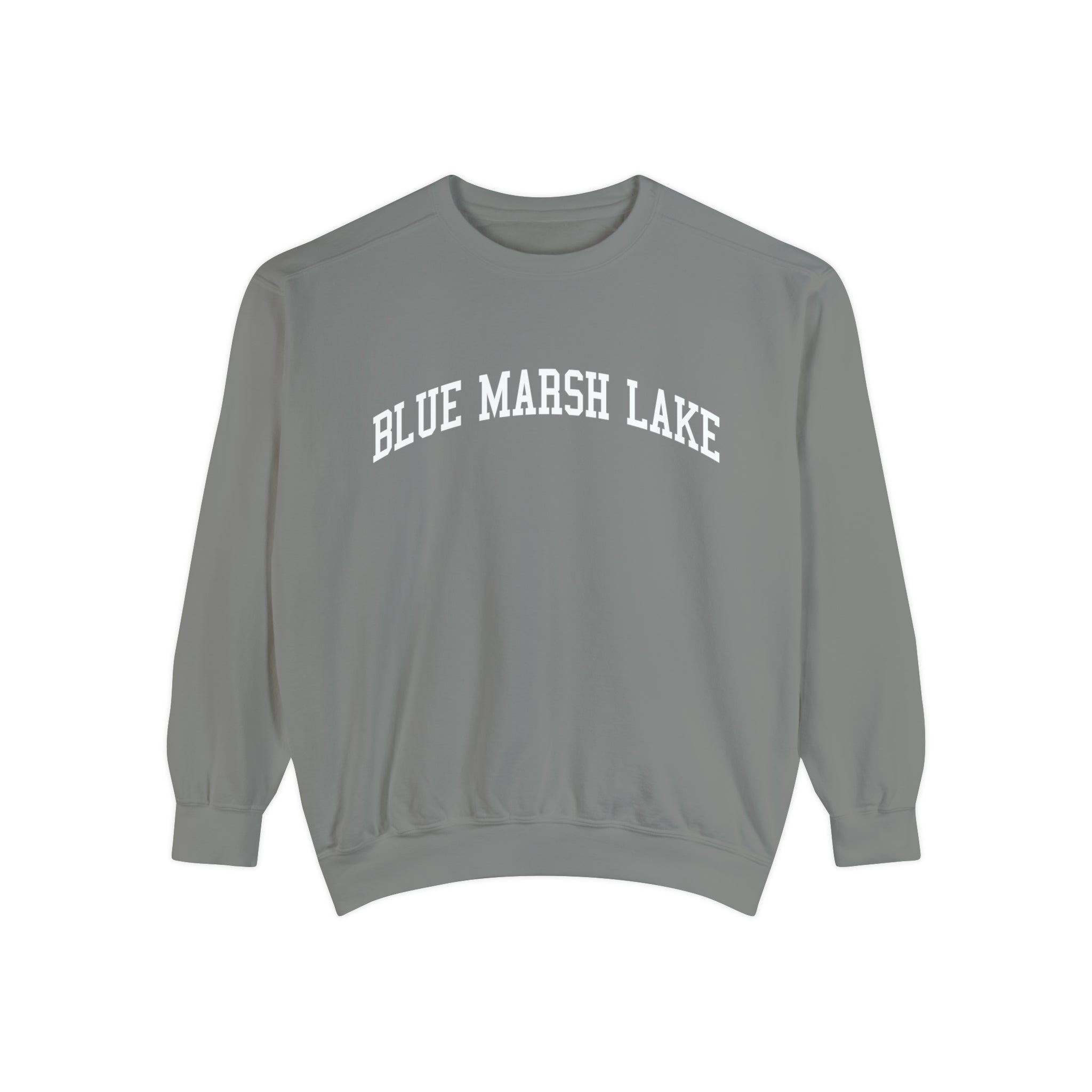 Blue Marsh Lake Pennsylvania Comfort Colors Crewneck Sweatshirt - 0