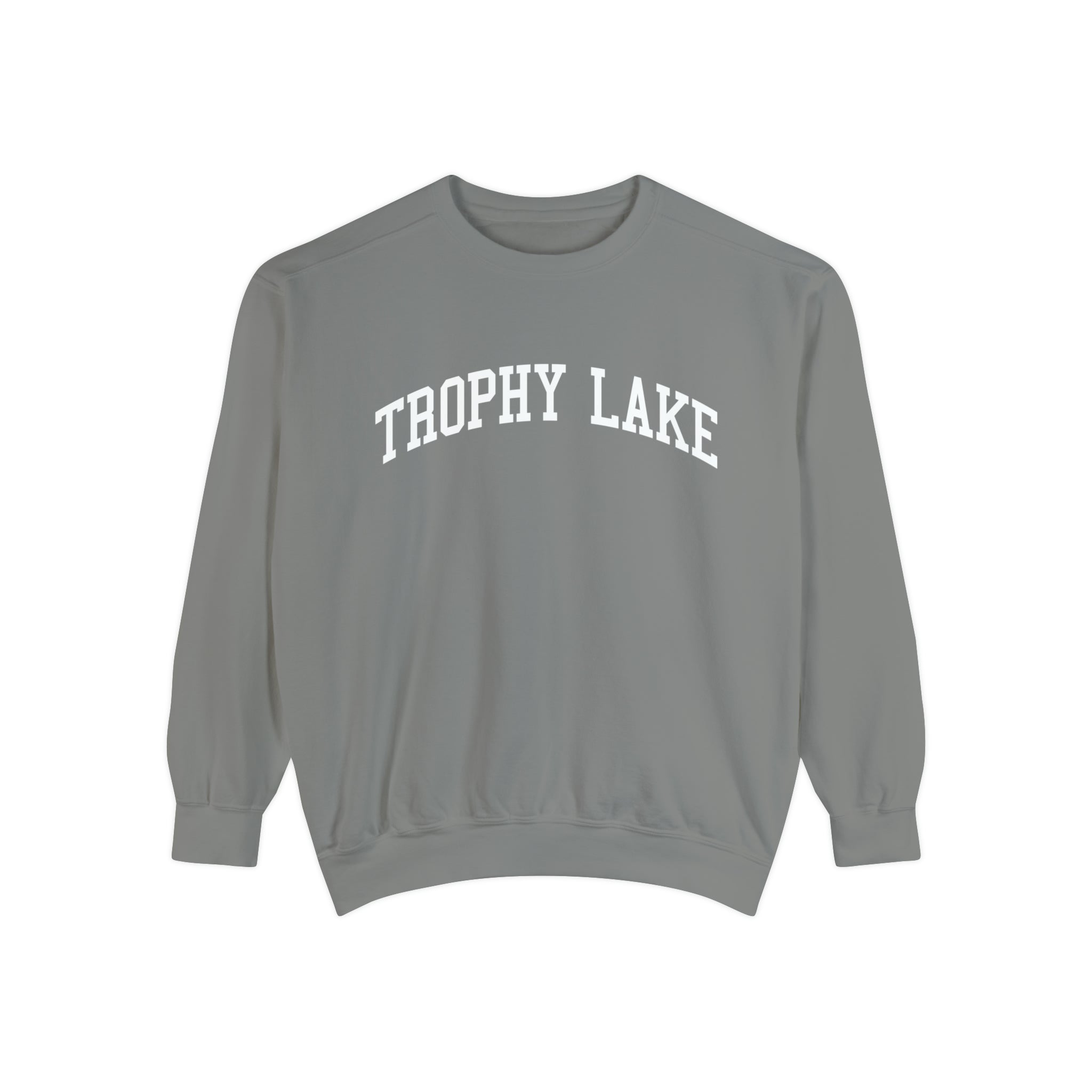 Buy grey Trophy Lake Washington Comfort Colors Crewneck Sweatshirt