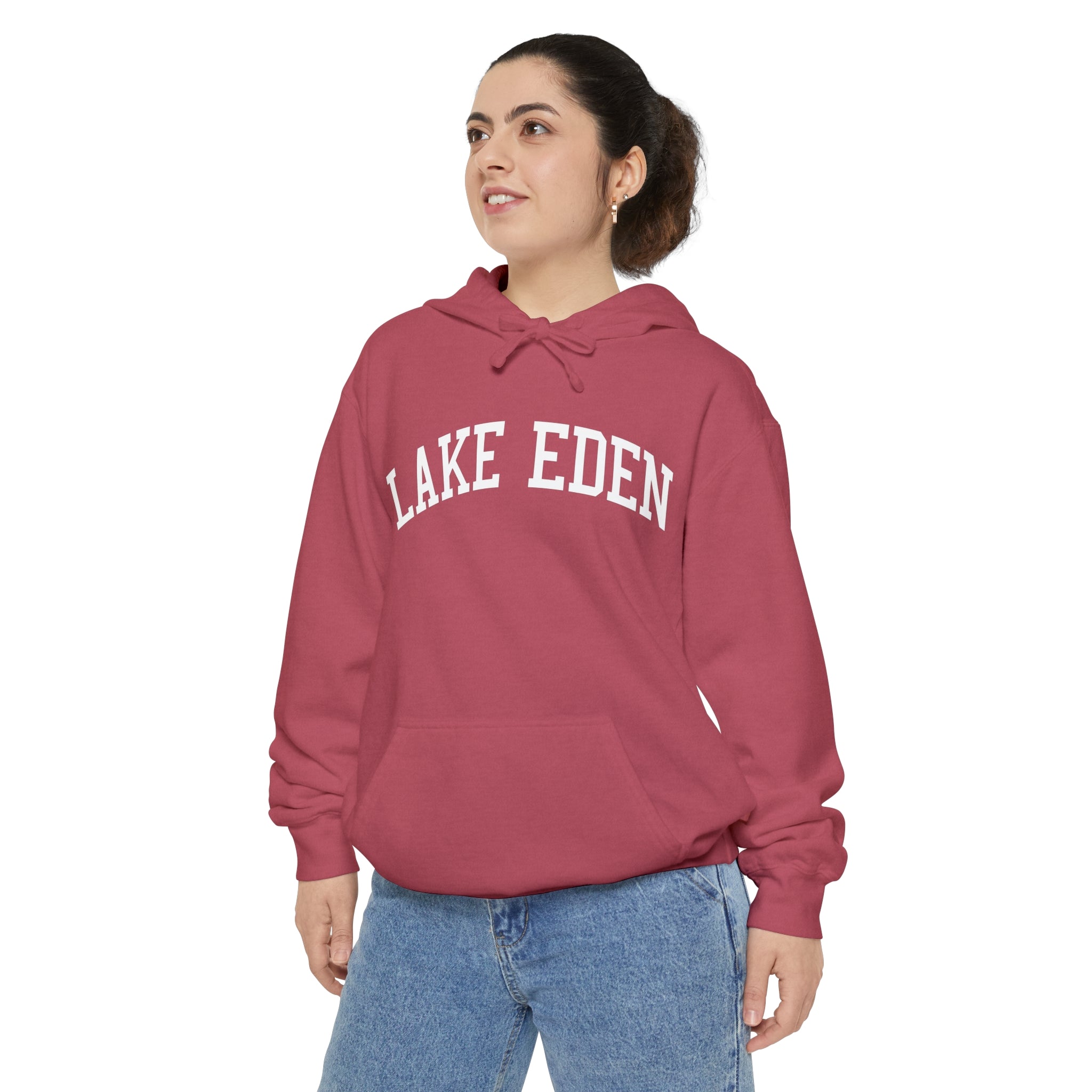 Lake Eden Vermont Comfort Colors Hooded Sweatshirt