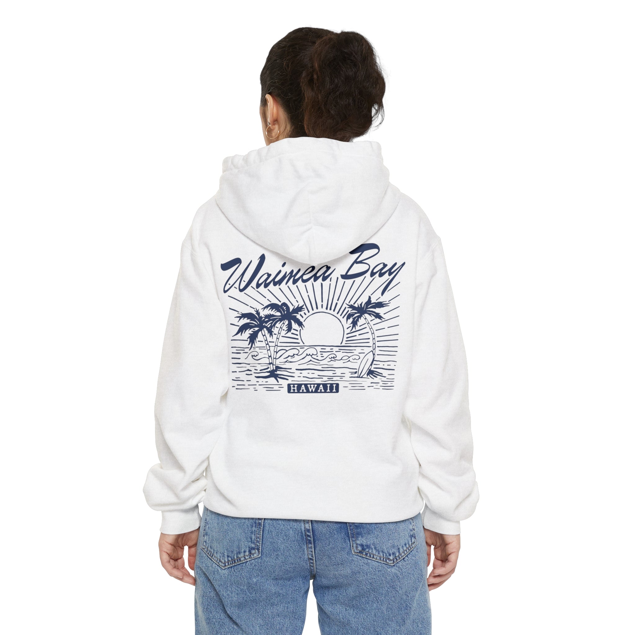 Waimea bay Comfort Colors Hooded Sweatshirt