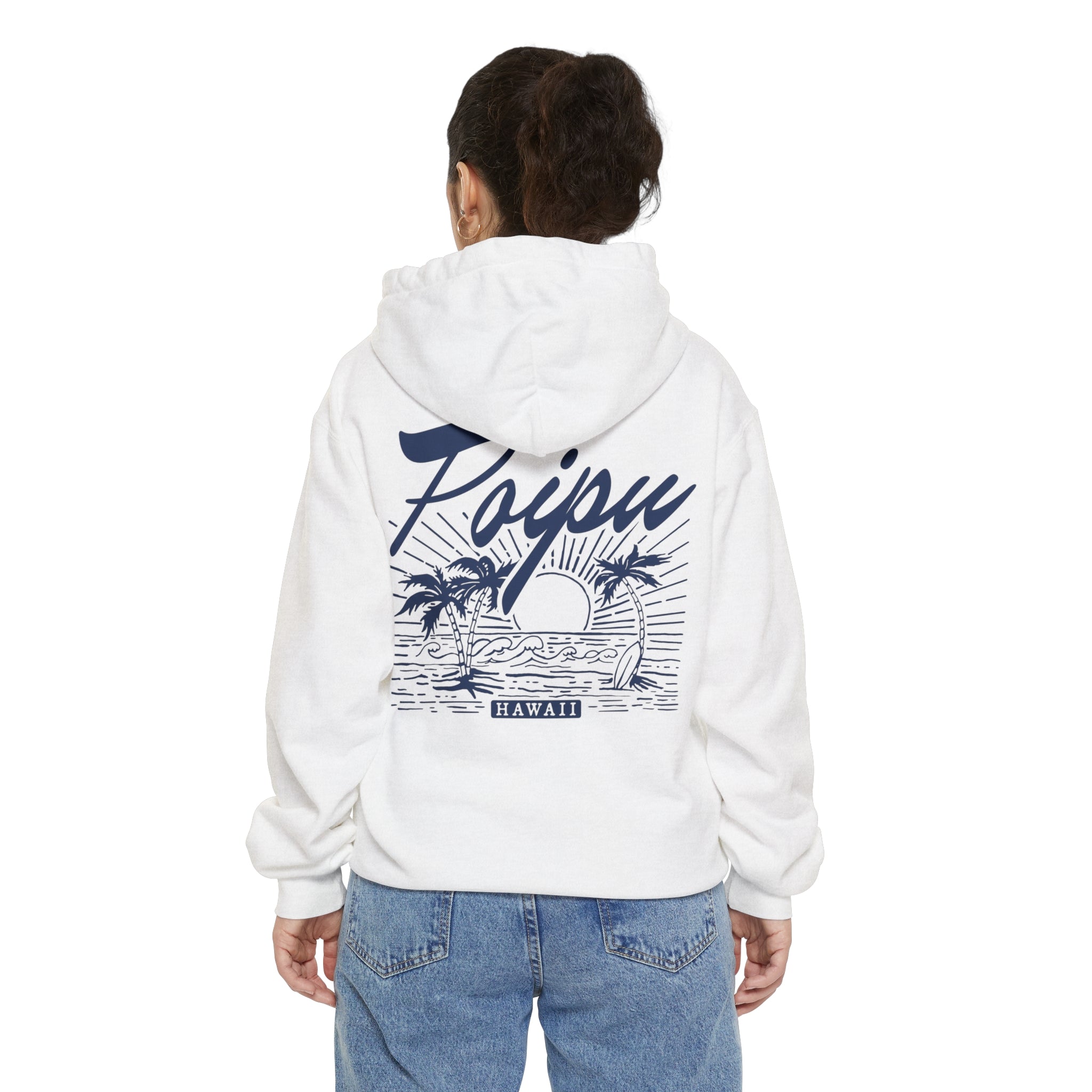 Poipu Comfort Colors Hooded Sweatshirt