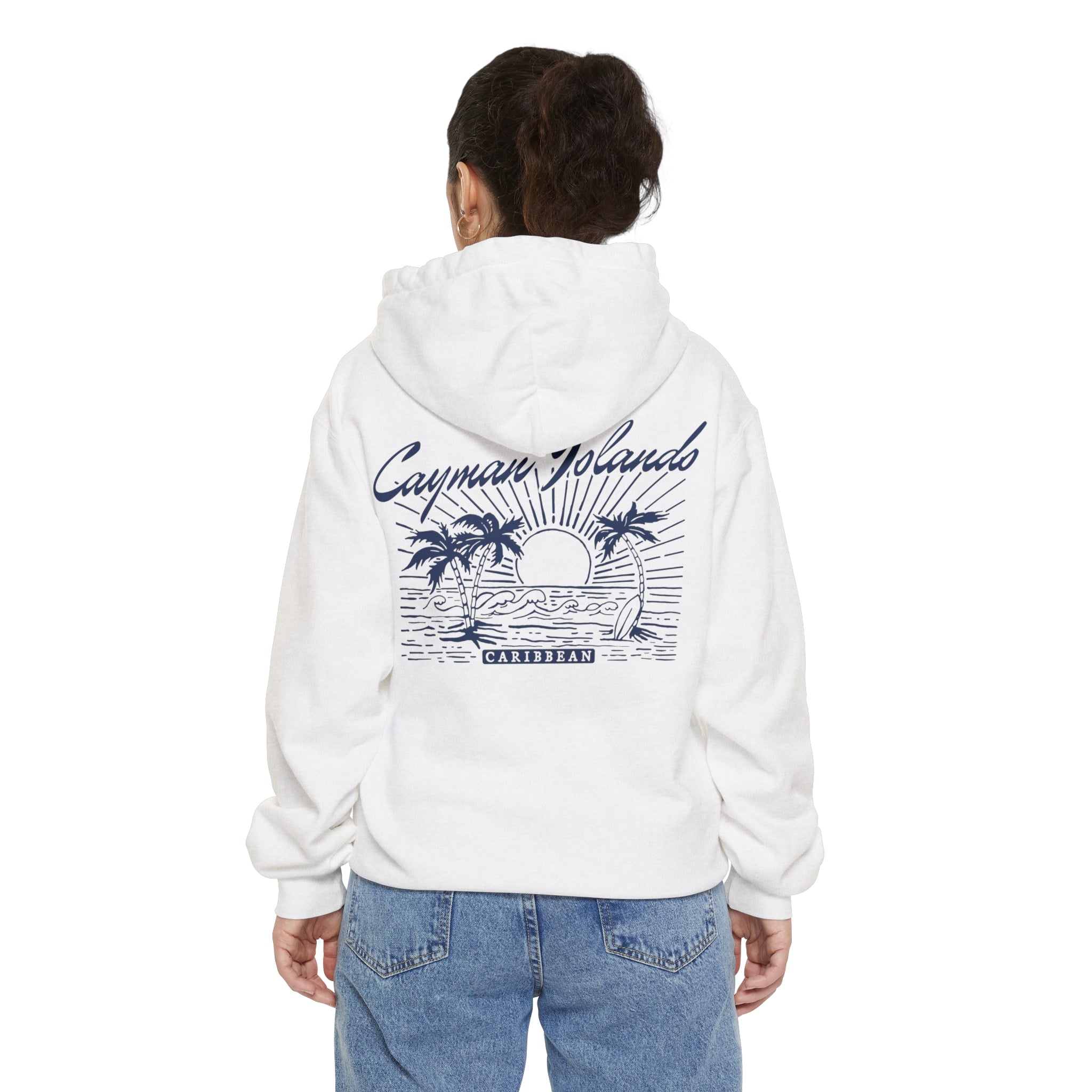 Cayman Islands Comfort Colors Hooded Sweatshirt