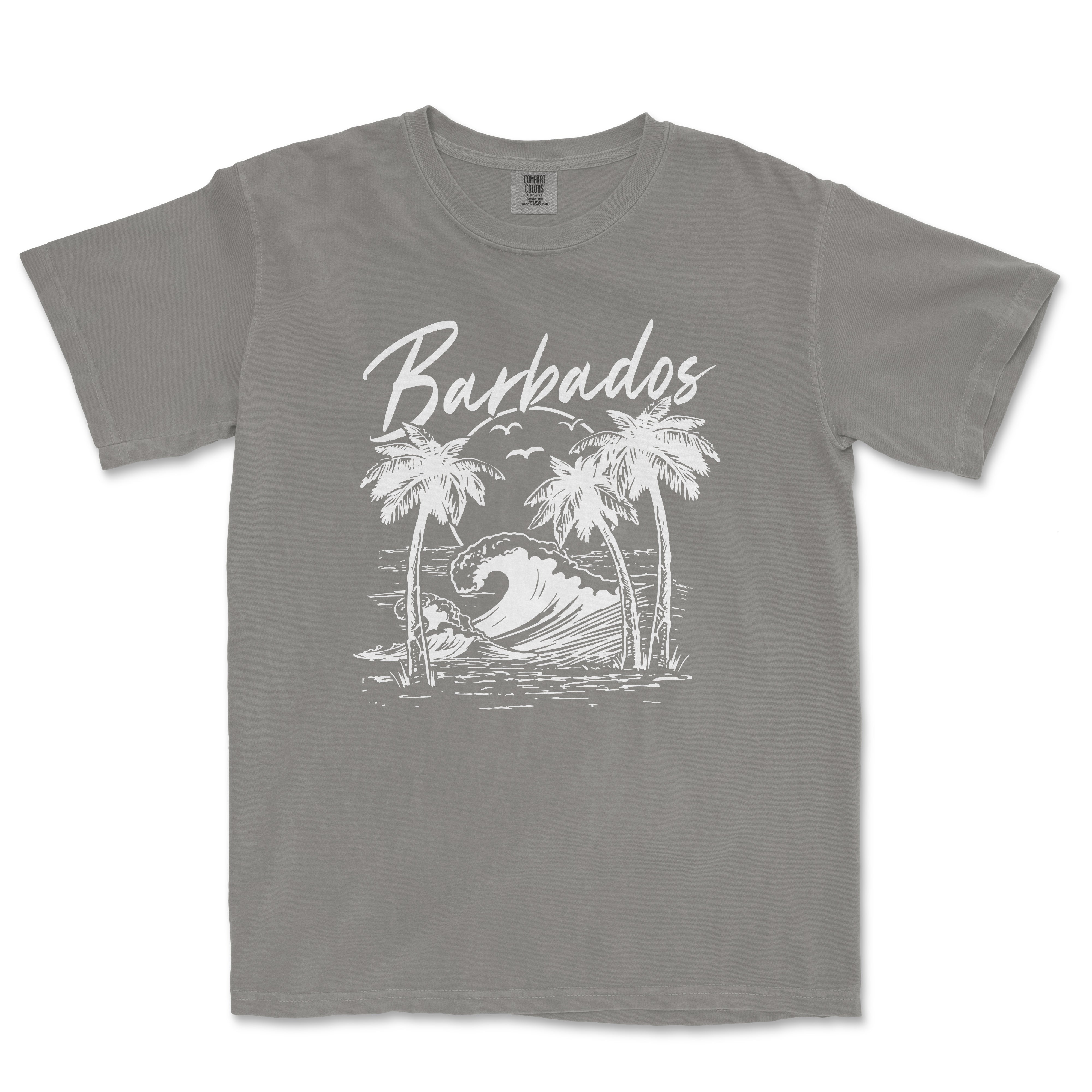 a t - shirt with a picture of a surfboarder riding a wave