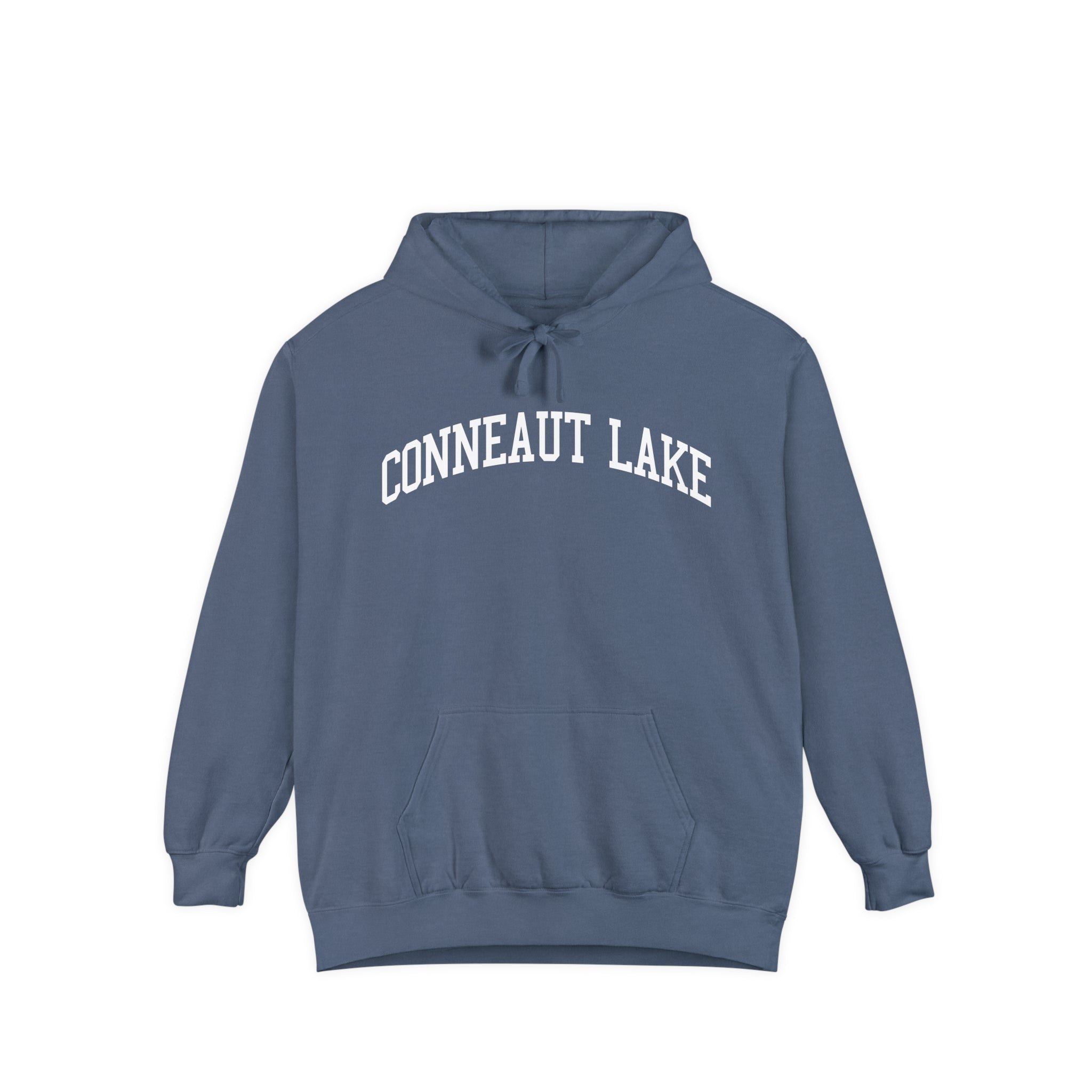 Buy denim Garment-Dyed Hoodie