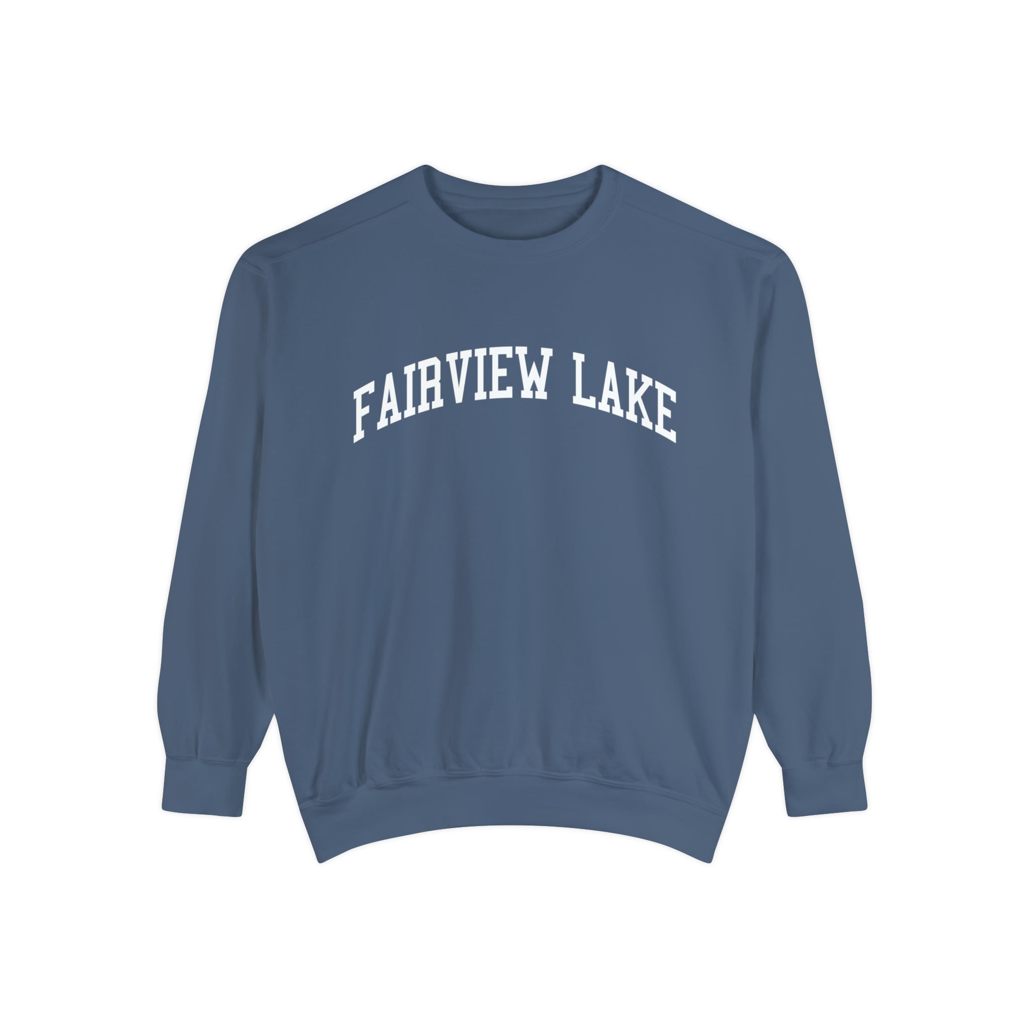 Buy denim Fairview Lake Pennsylvania Comfort Colors Crewneck Sweatshirt