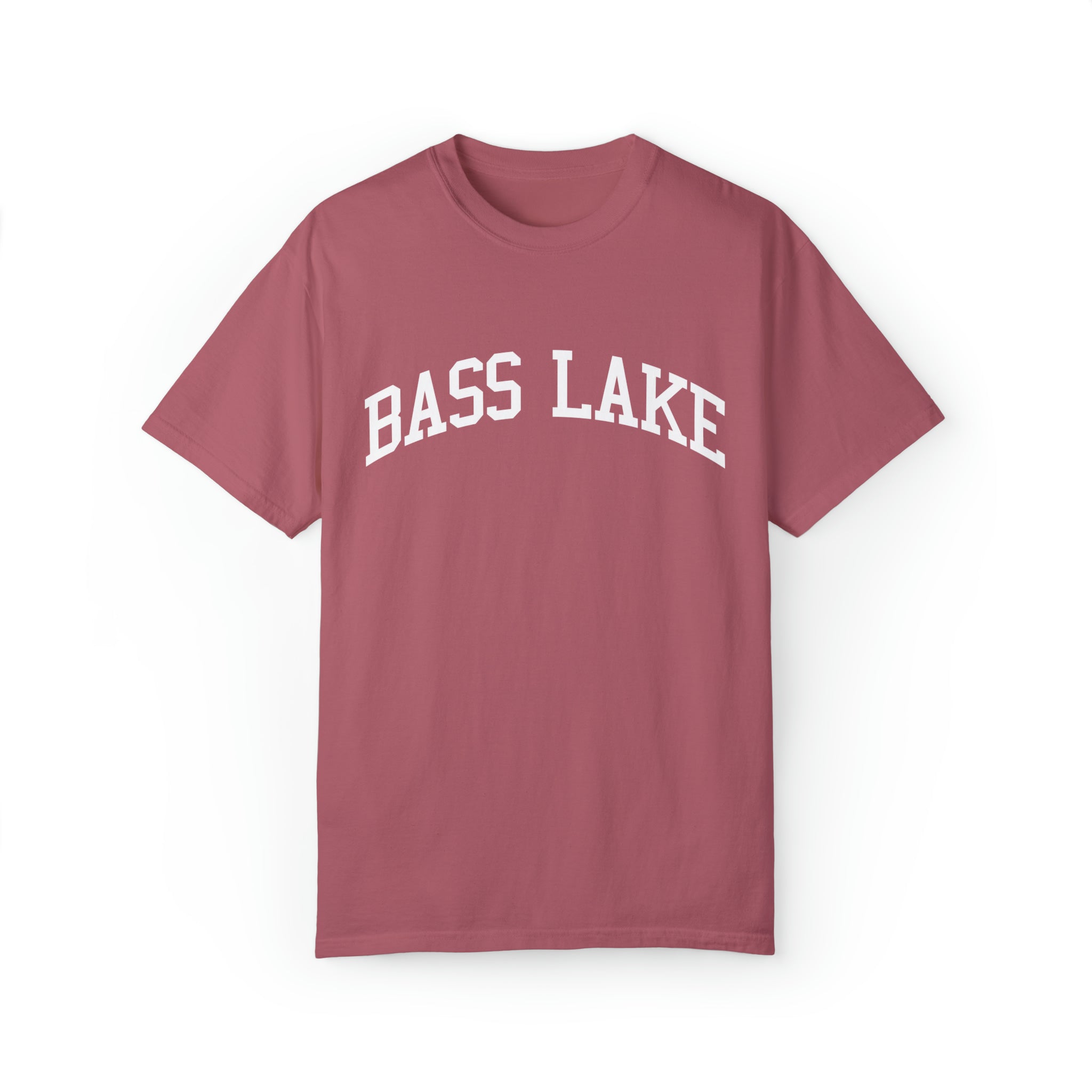 Buy crimson Bass Lake Comfort Colors T-Shirt