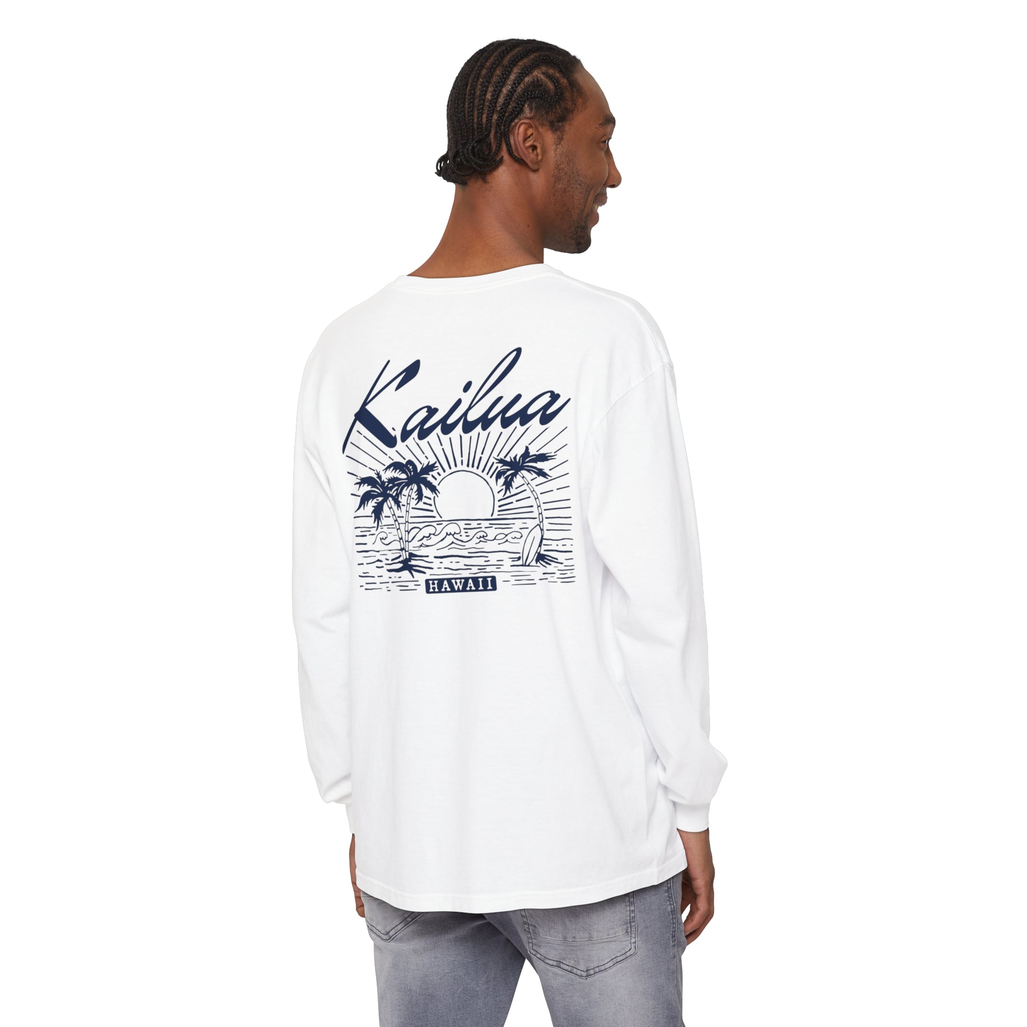 Kailua Comfort Colors Long Sleeve Shirt