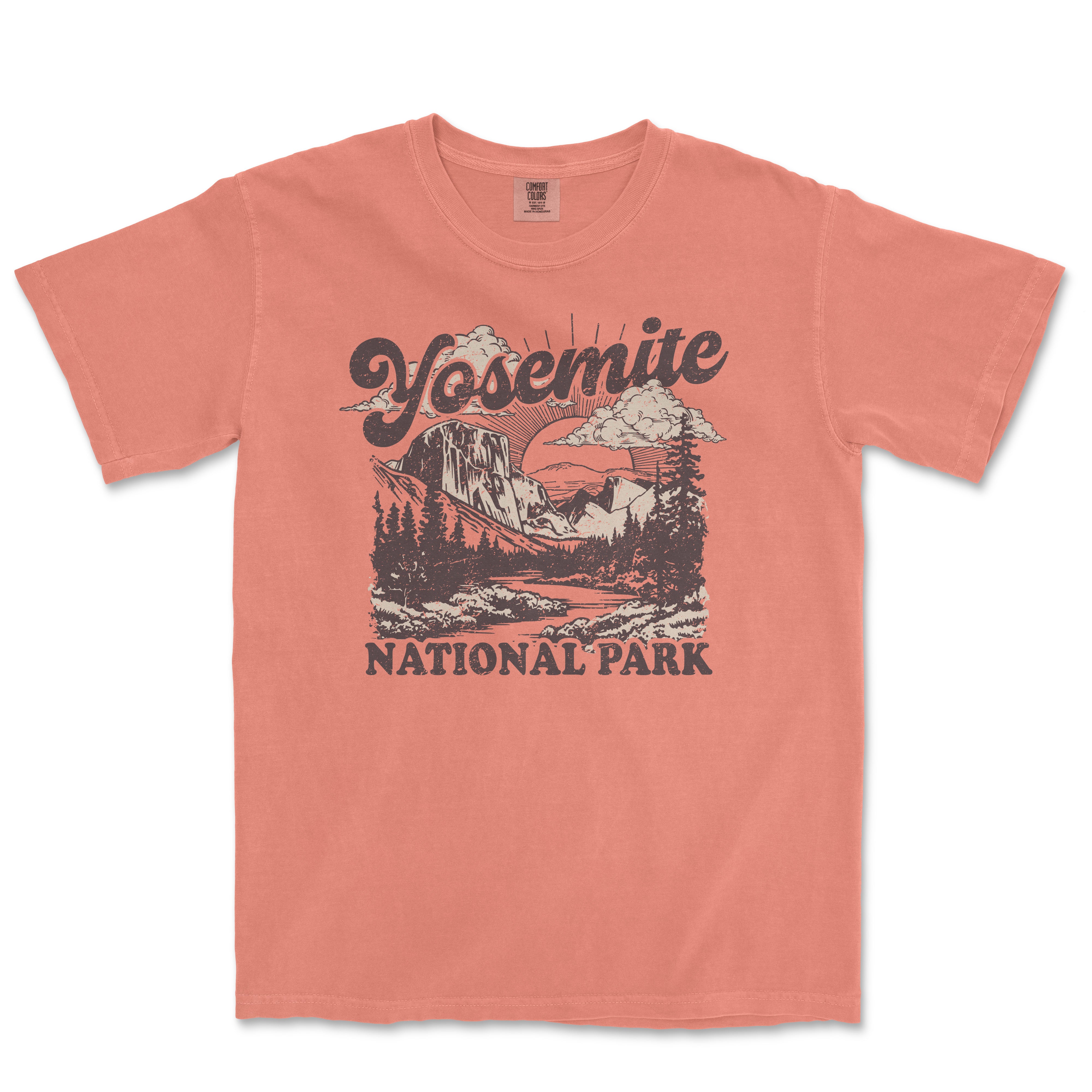 a t - shirt that says yosemite national park