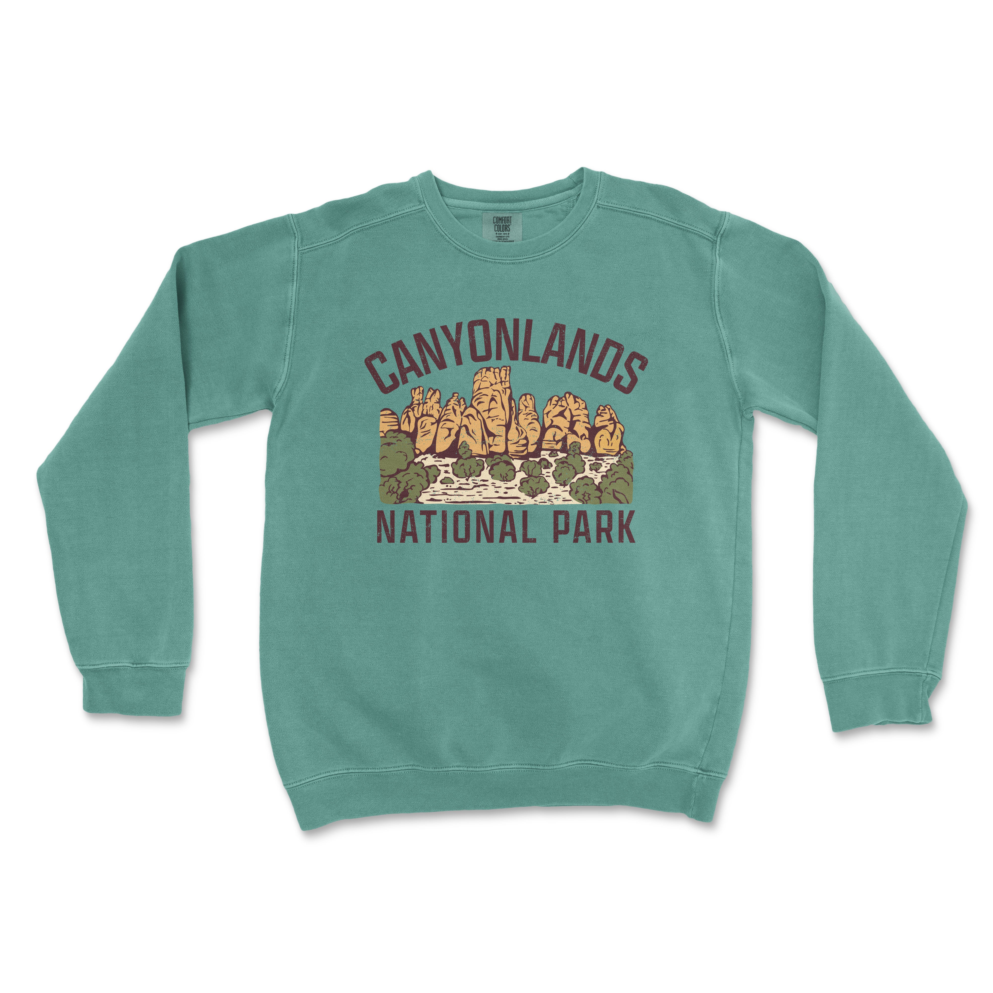 a sweatshirt with the words canyonlands national park on it