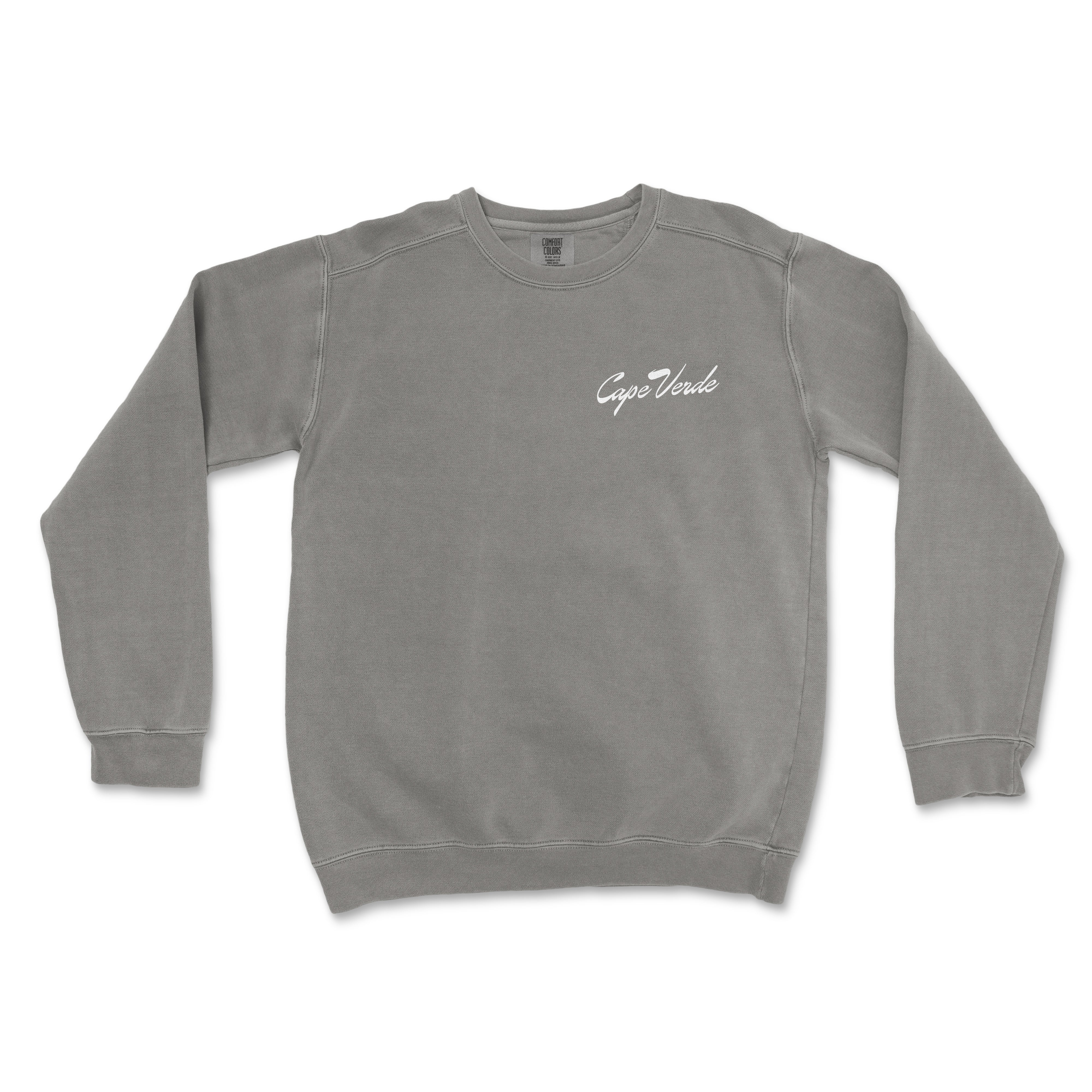 a grey sweatshirt with the words good friends on it