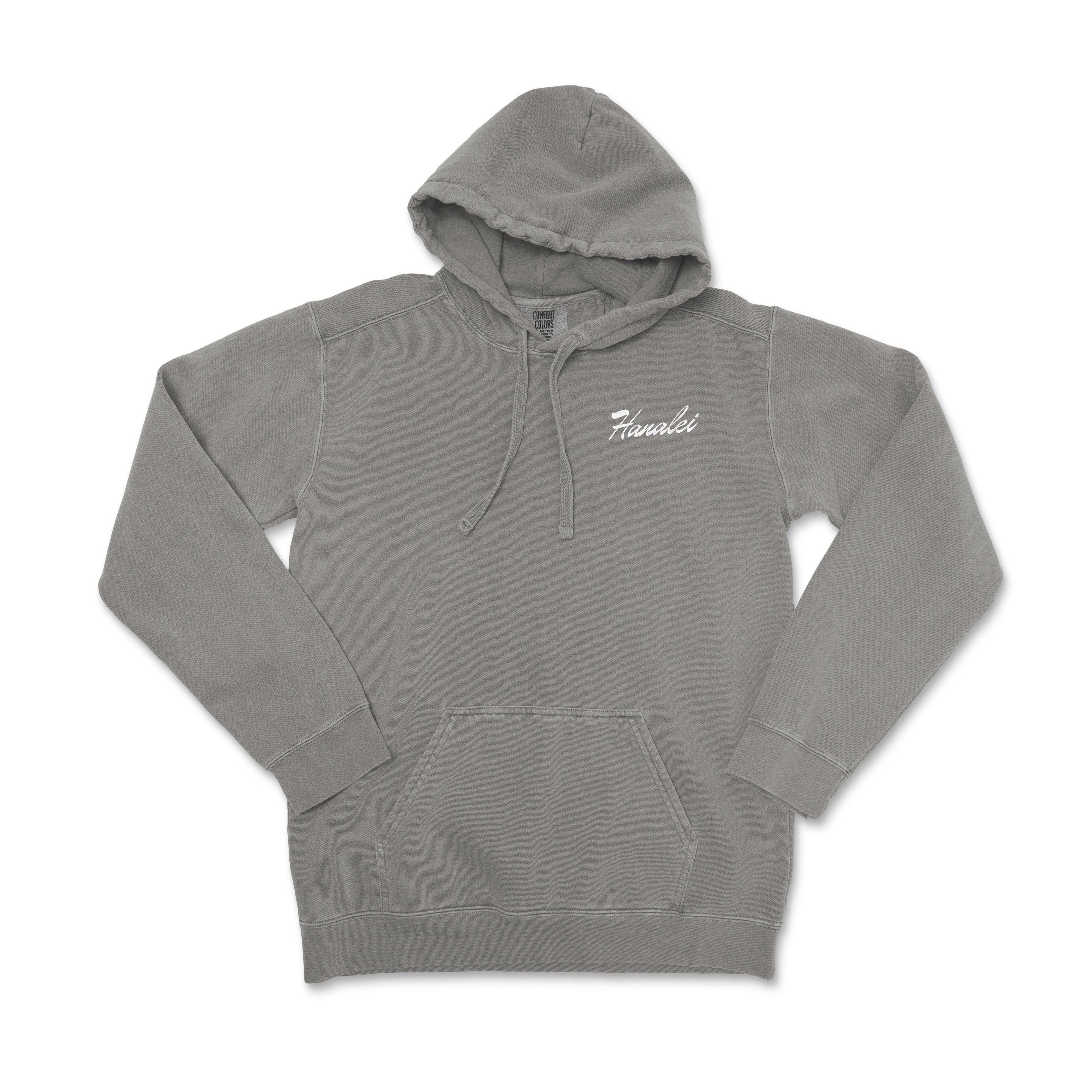 a gray hoodie with the words,'i love you'written on it