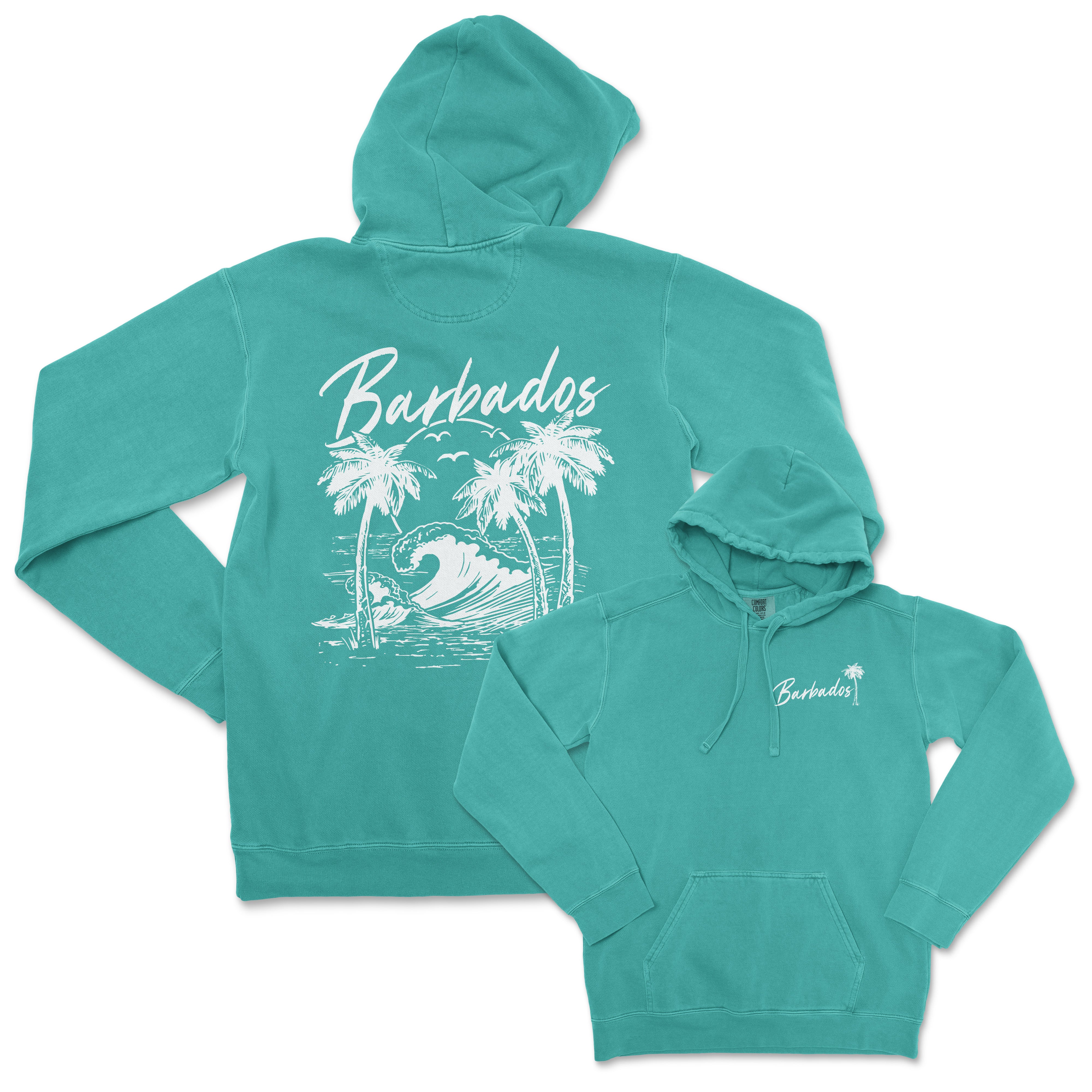 Barbados Hooded Sweatshirt