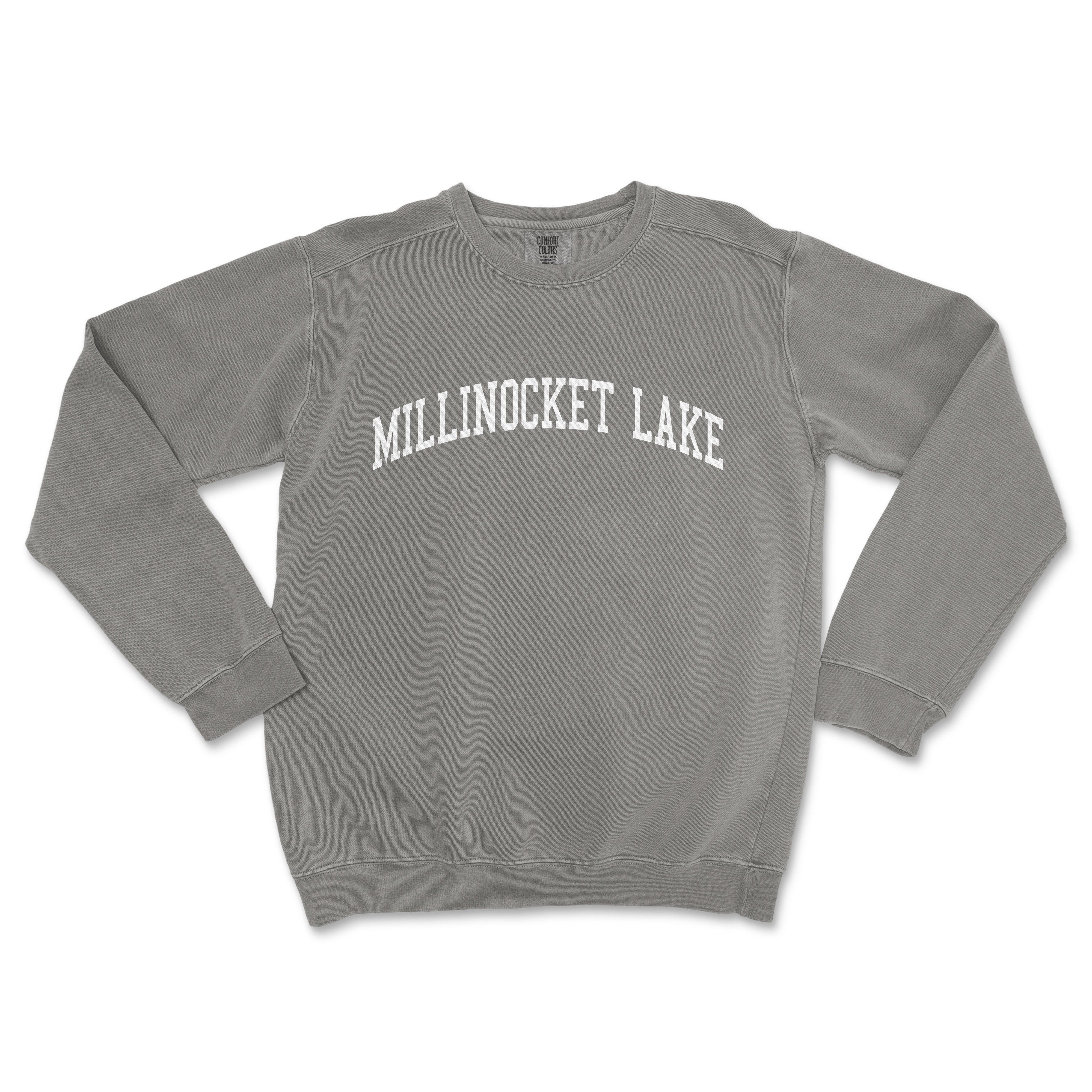 a sweatshirt with the words millocket lake on it