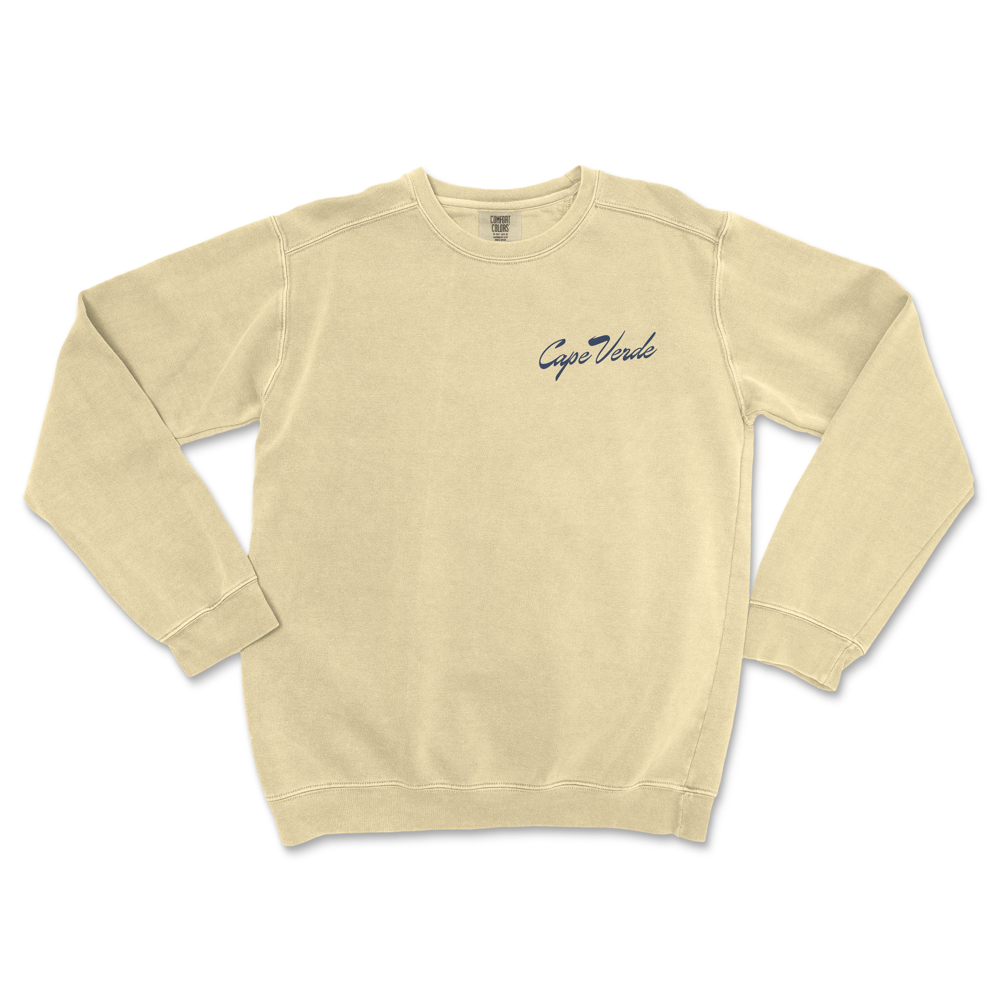 a cream sweatshirt with the words good friends written on it