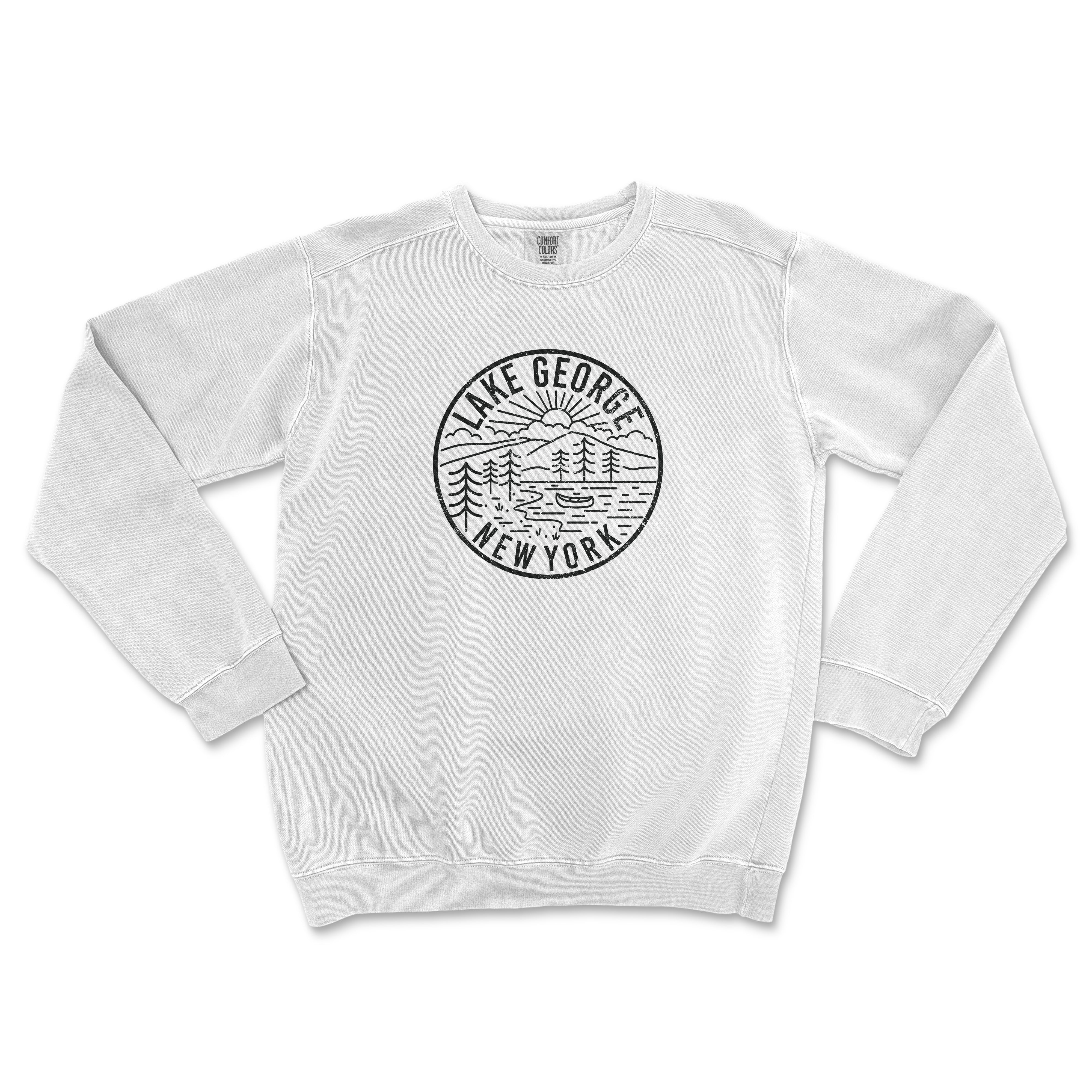 Lake George New York Crewneck Sweatshirt