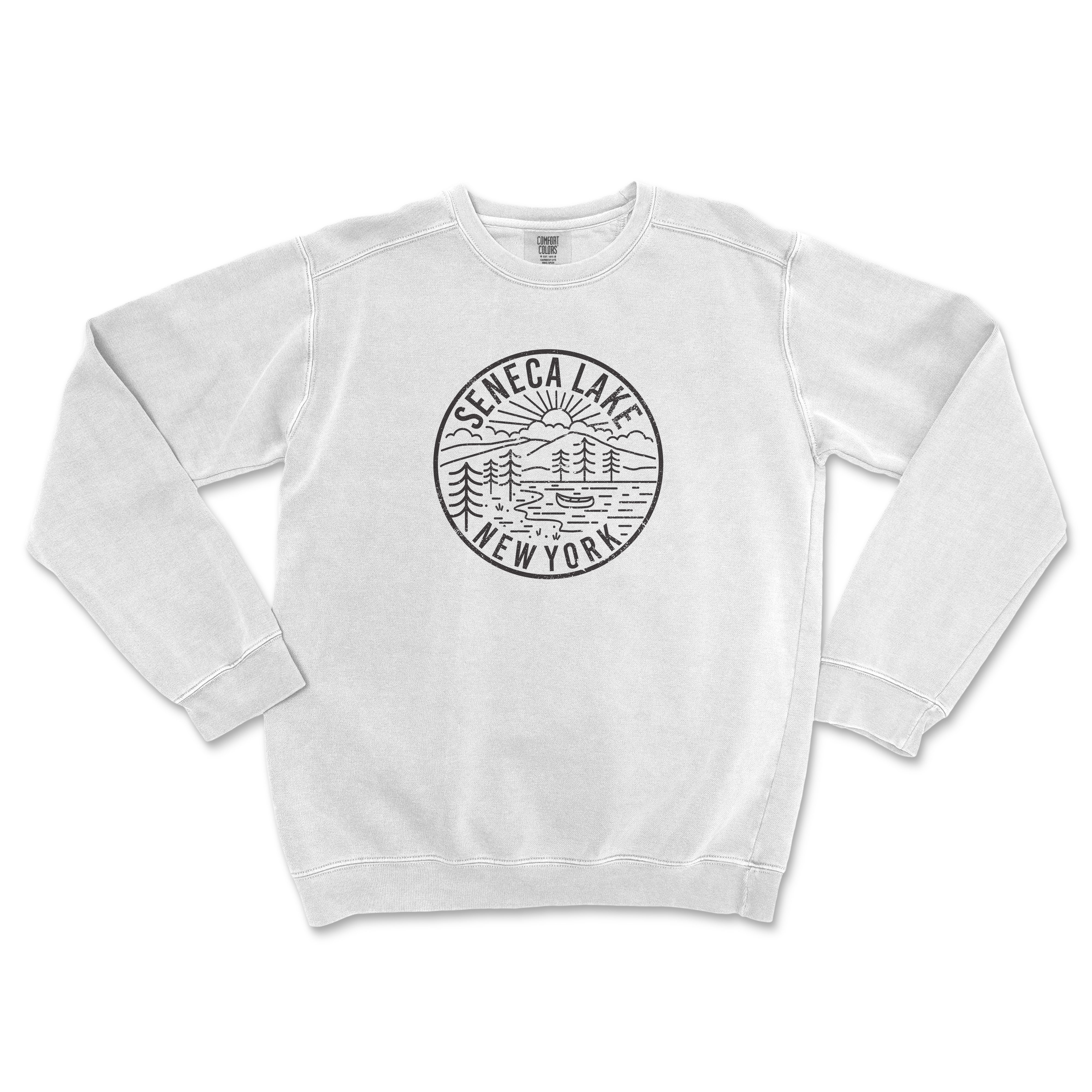 Seneca Lake New York Crewneck Sweatshirt