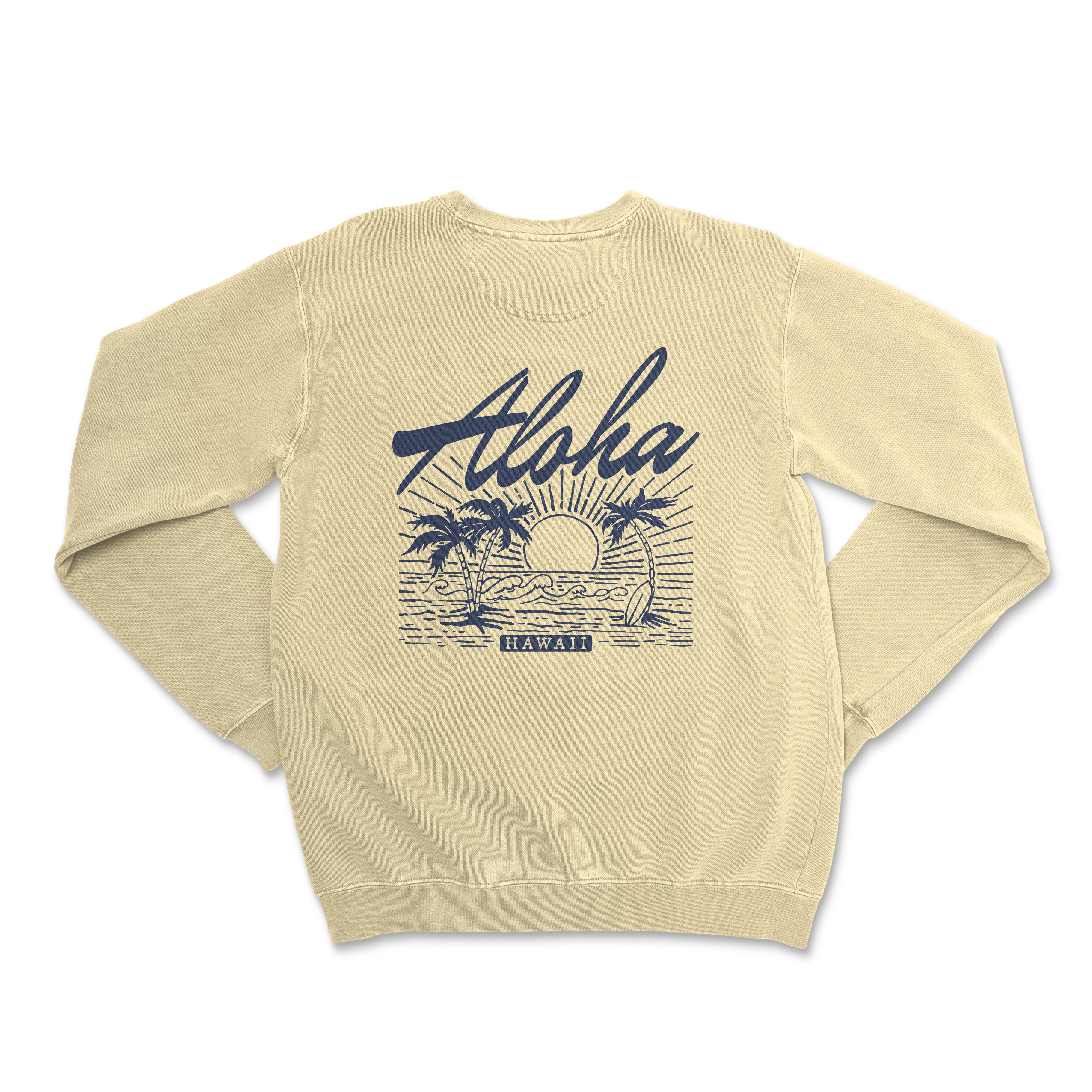 a sweatshirt with the words aloh on it