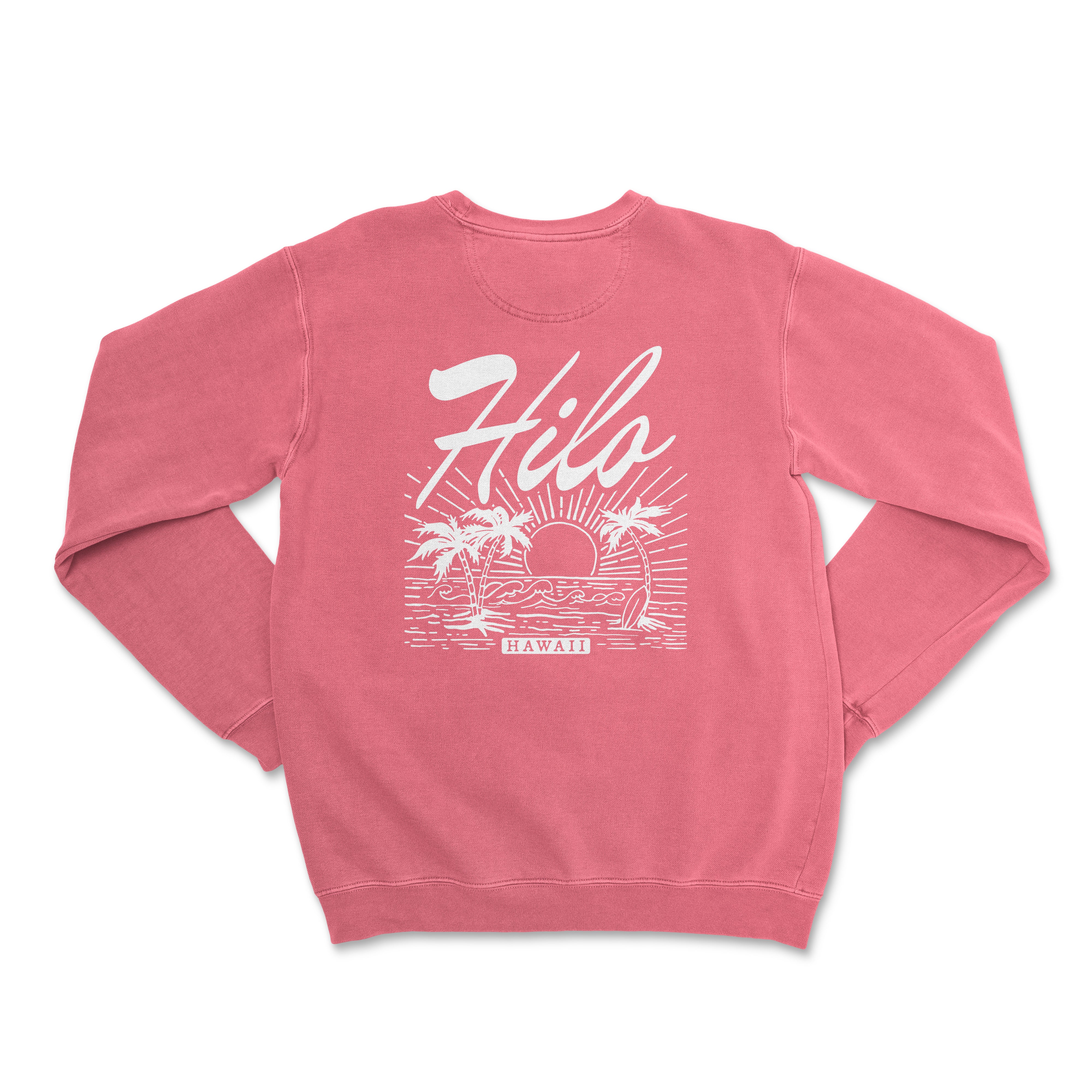 a pink sweatshirt with the words fiji on it