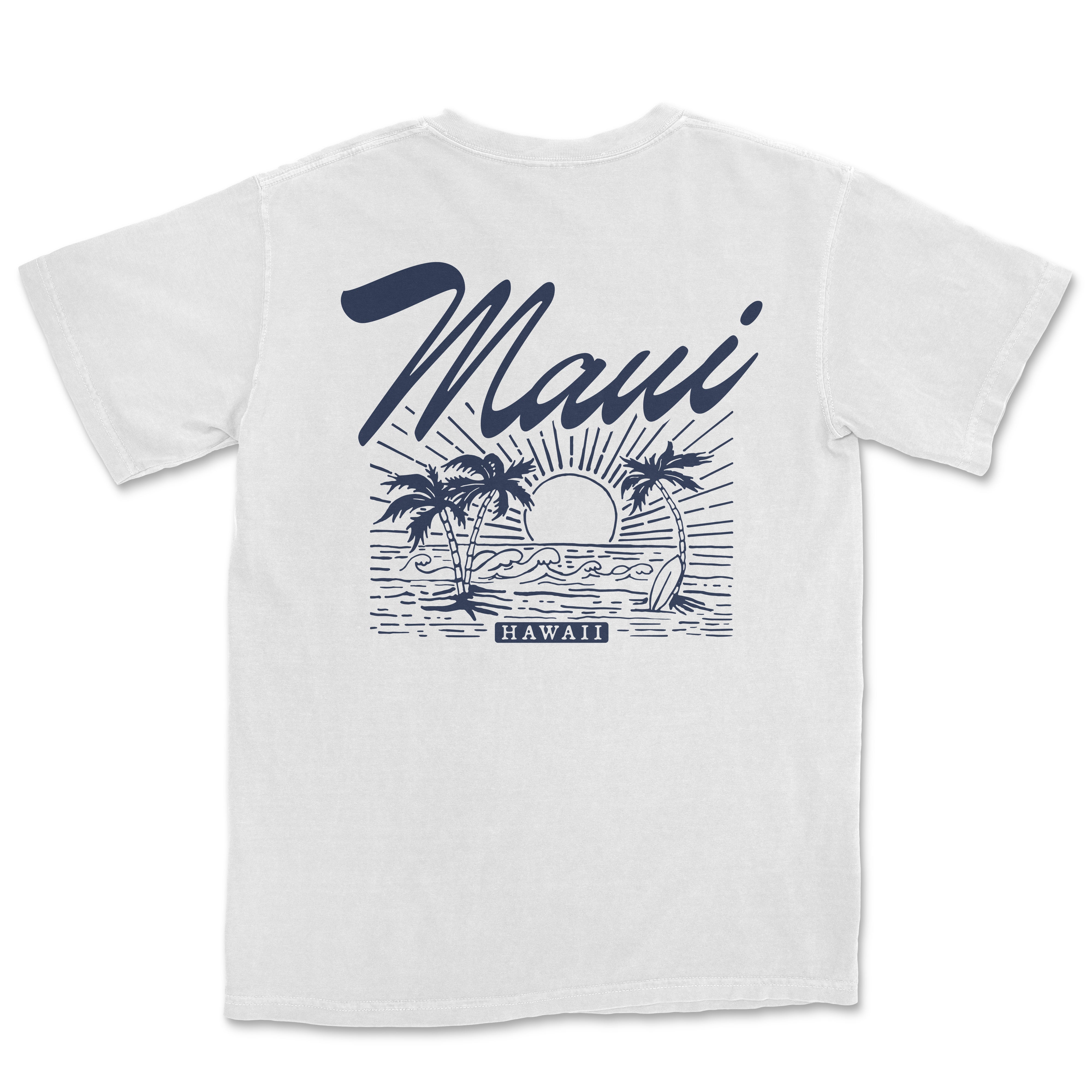 a white t - shirt with the word mahi on it