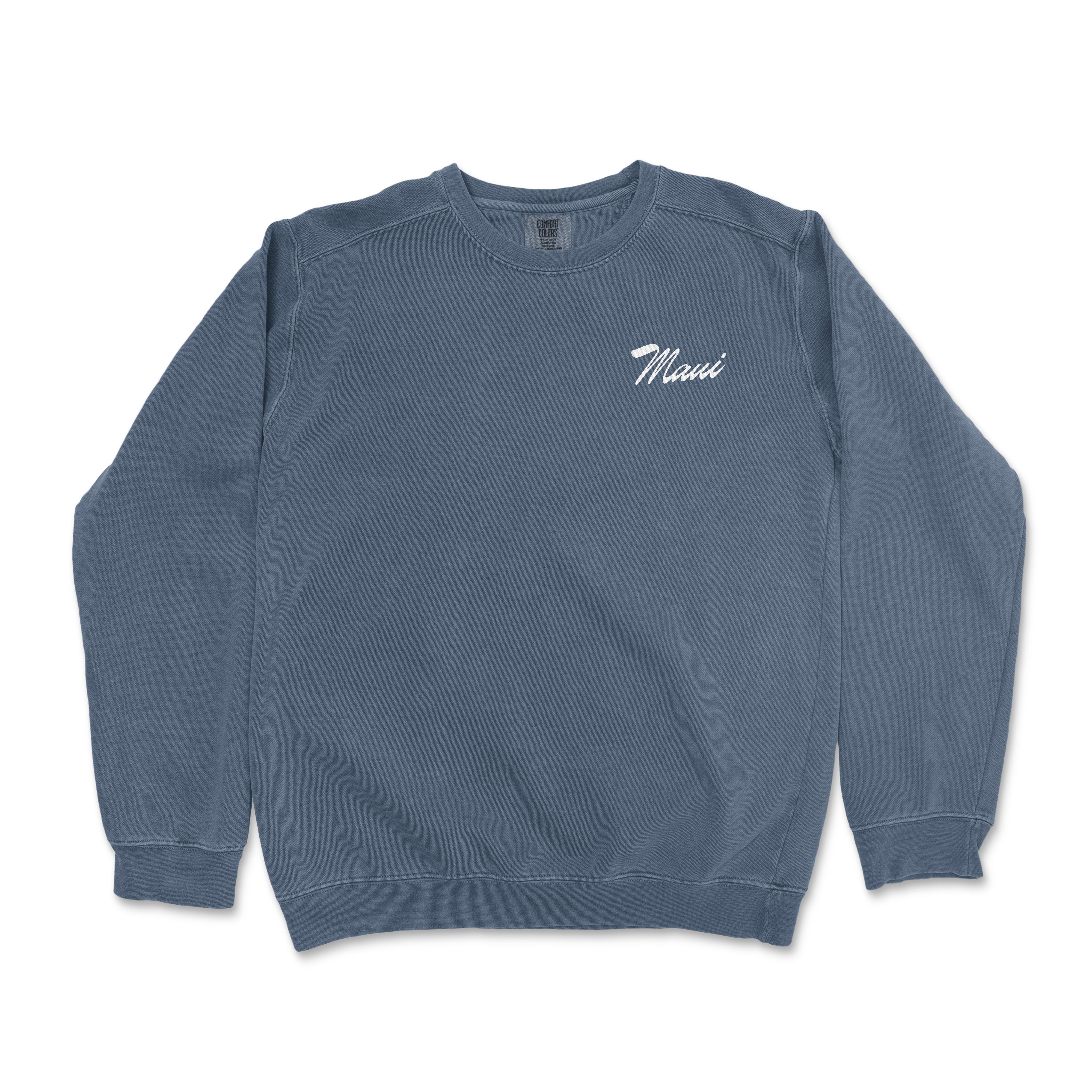 a blue sweatshirt with the word mama written on it