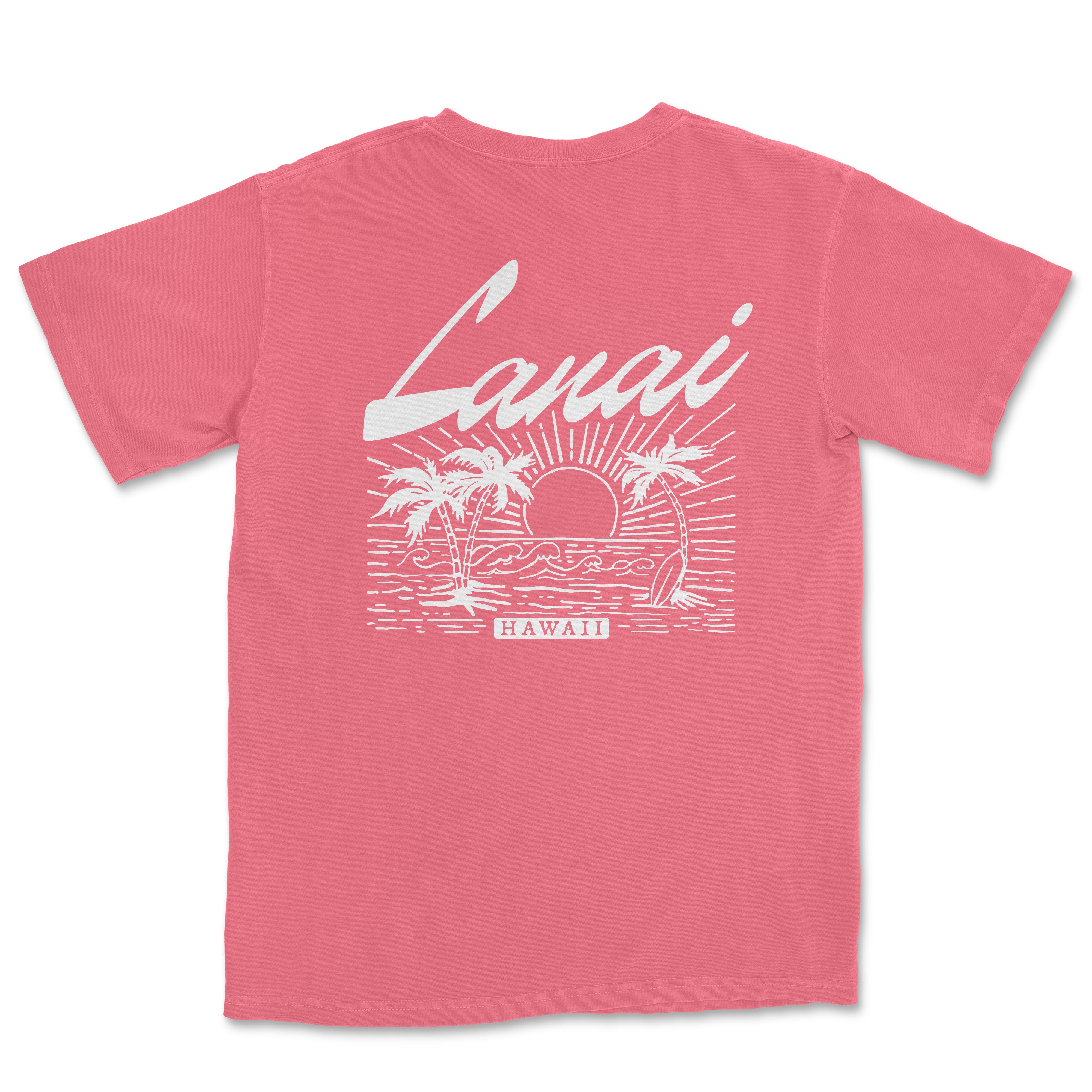 a pink t - shirt with the words lavai on it