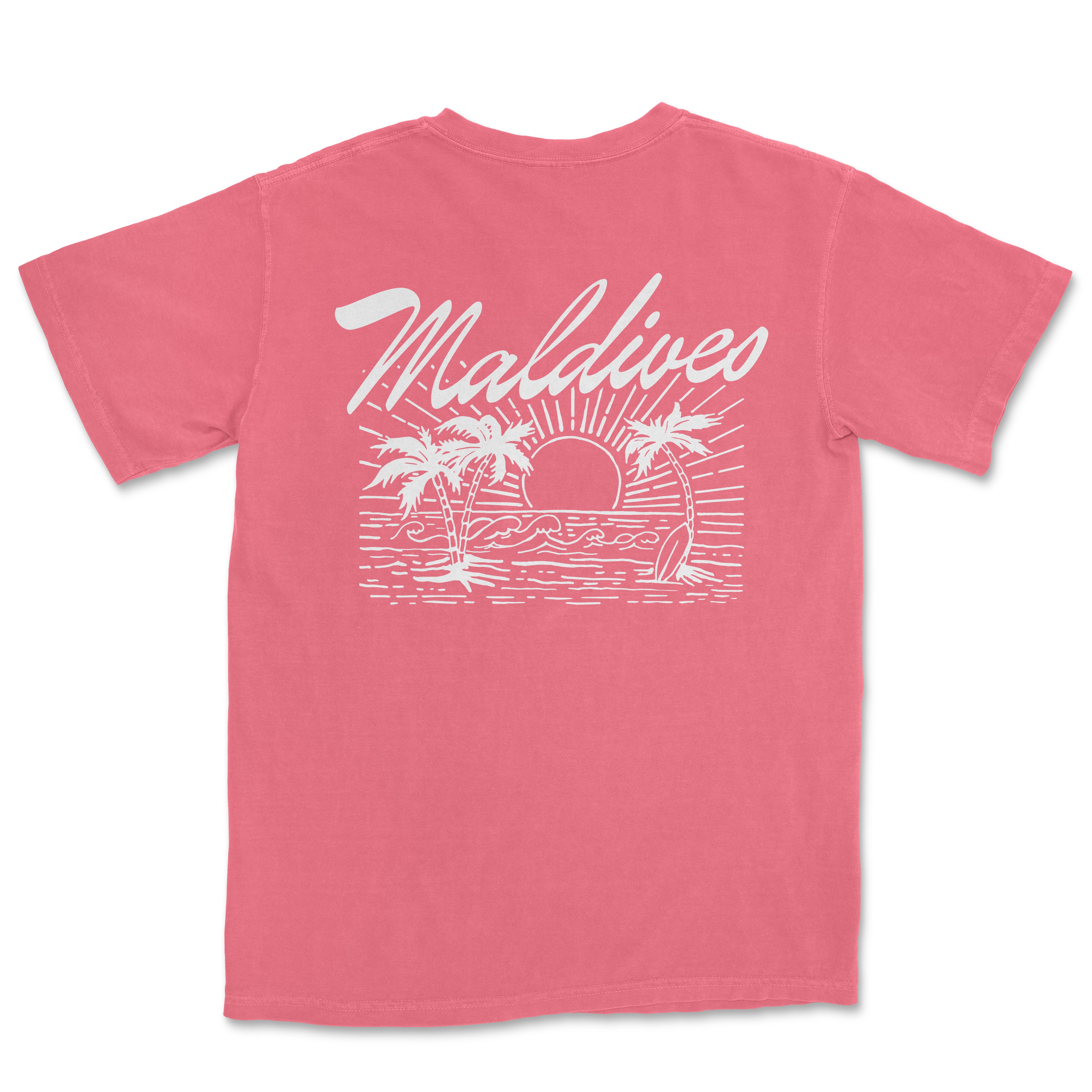 a pink t - shirt with the words maddive on it