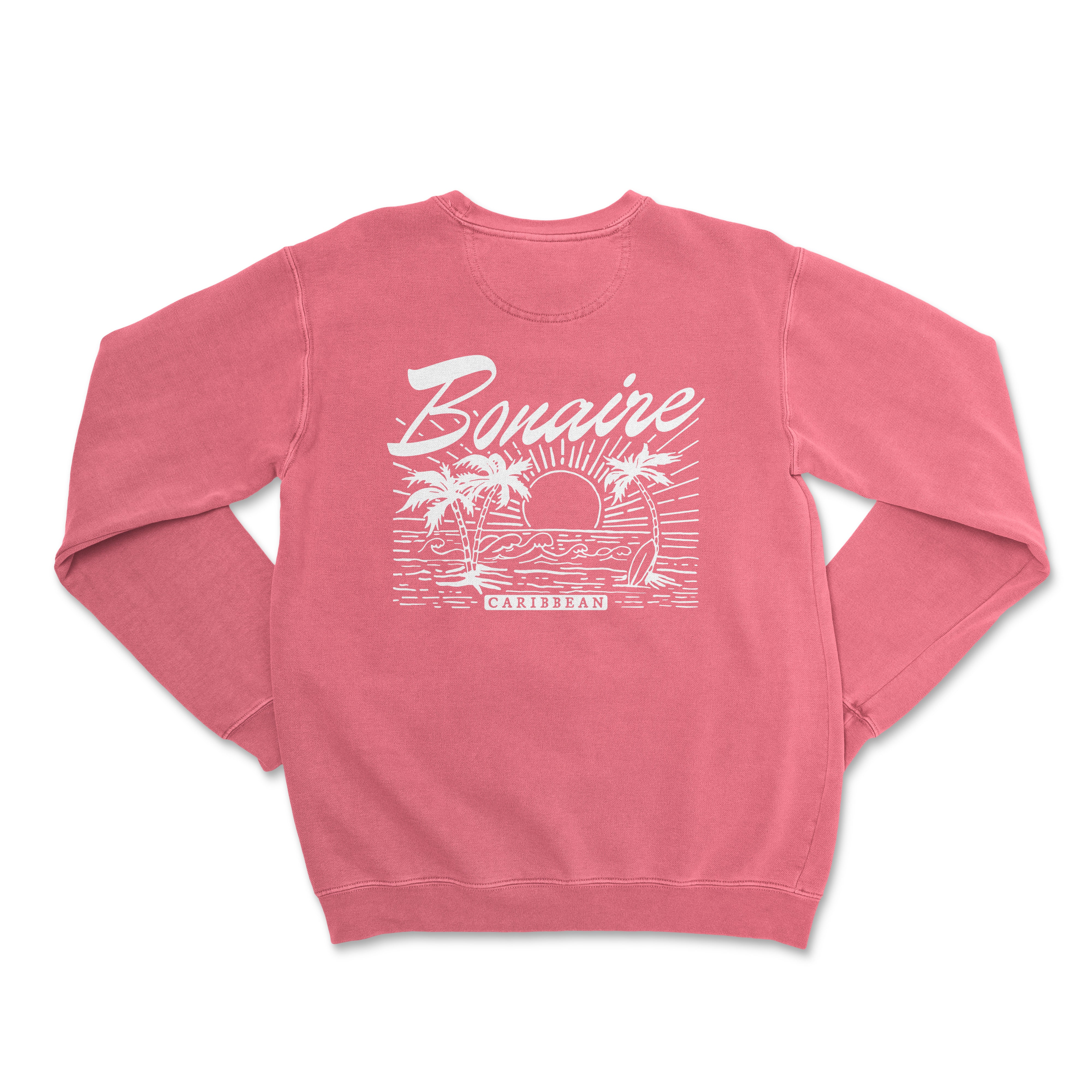 a pink sweatshirt with the words burnie on it