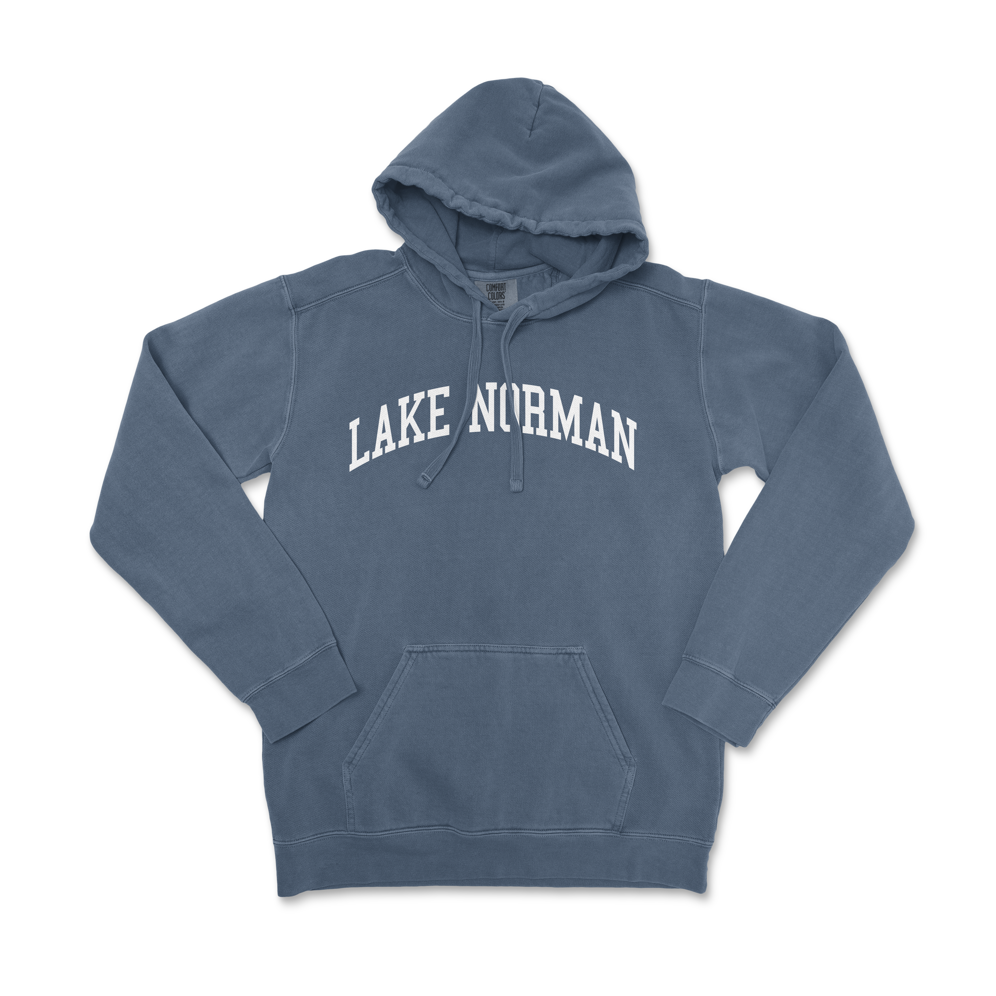 a lake norman sweatshirt with the word lake norman on it