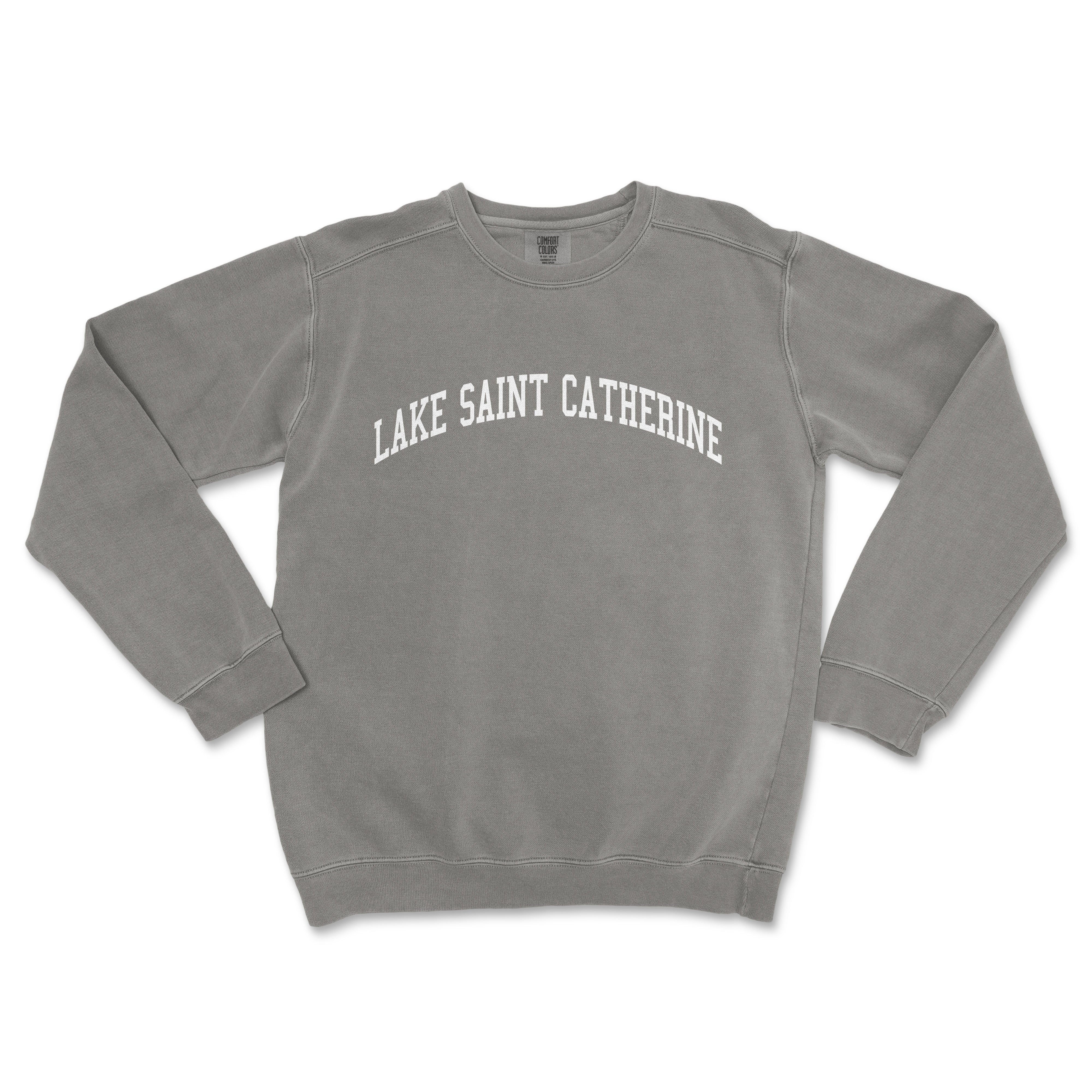 a sweatshirt with the words lake saint cathedral on it