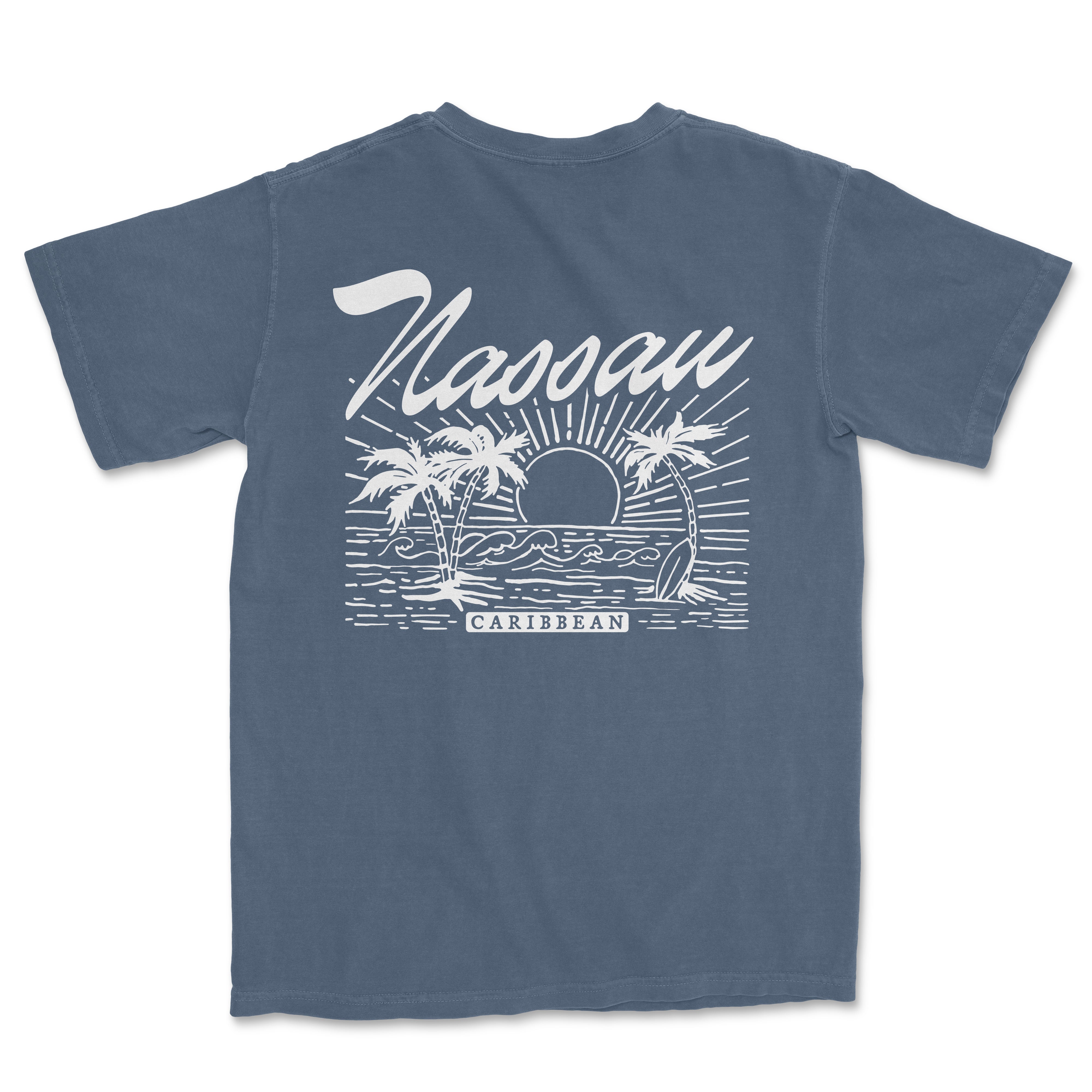 a blue t - shirt with the words kaanau on it