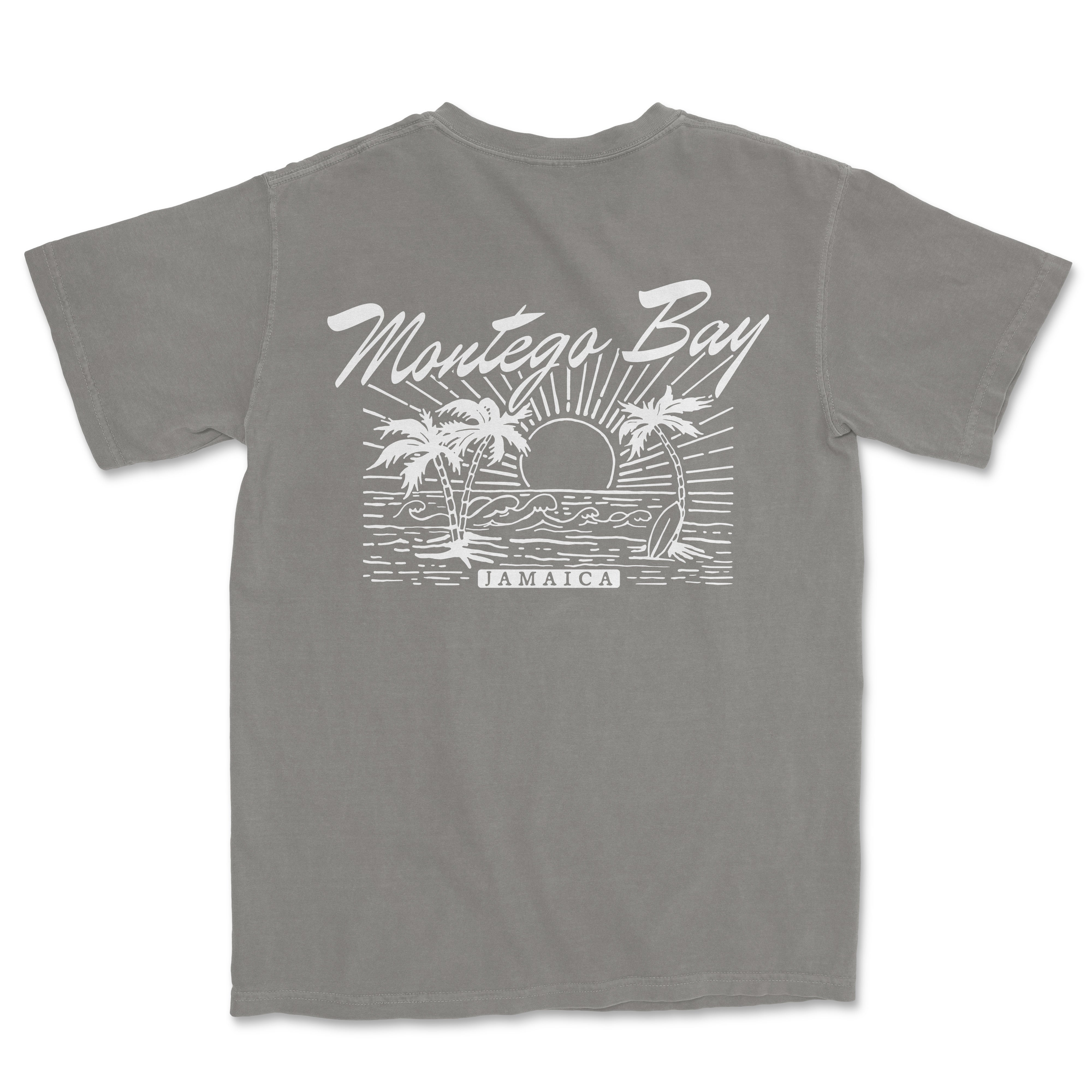 a gray t - shirt with the words michigan boy on it