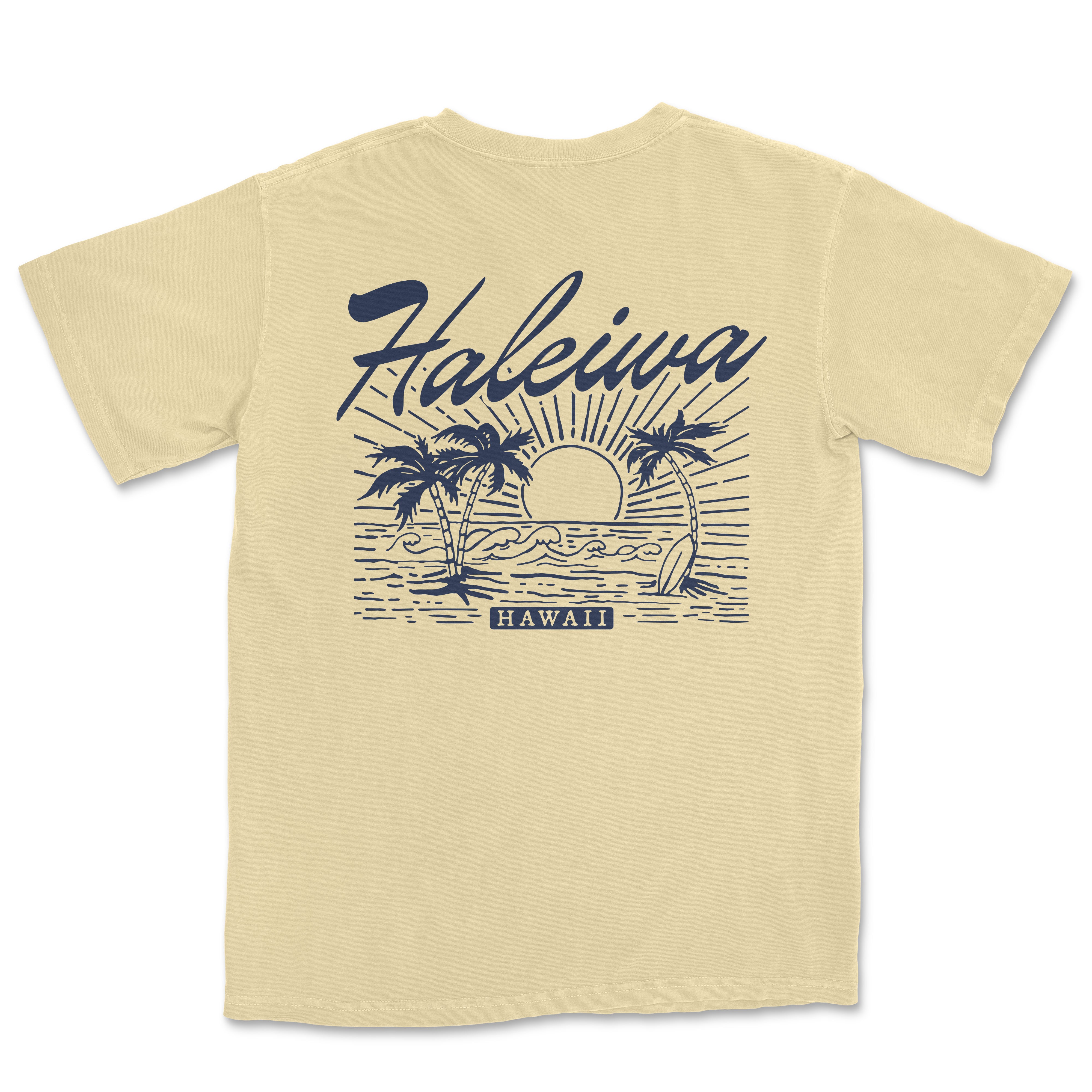 a t - shirt with the words haleiua on it