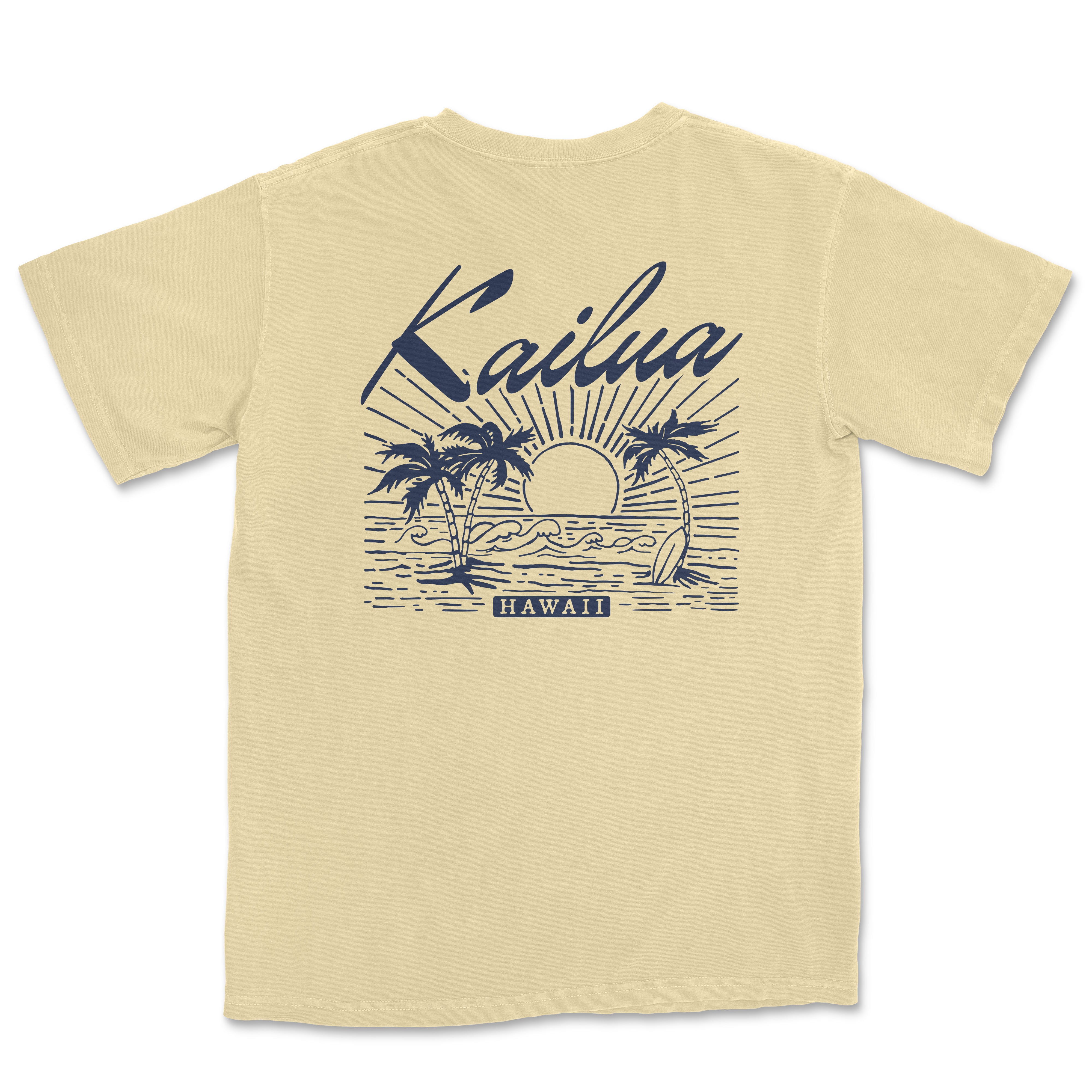 a t - shirt with the words kaua on it